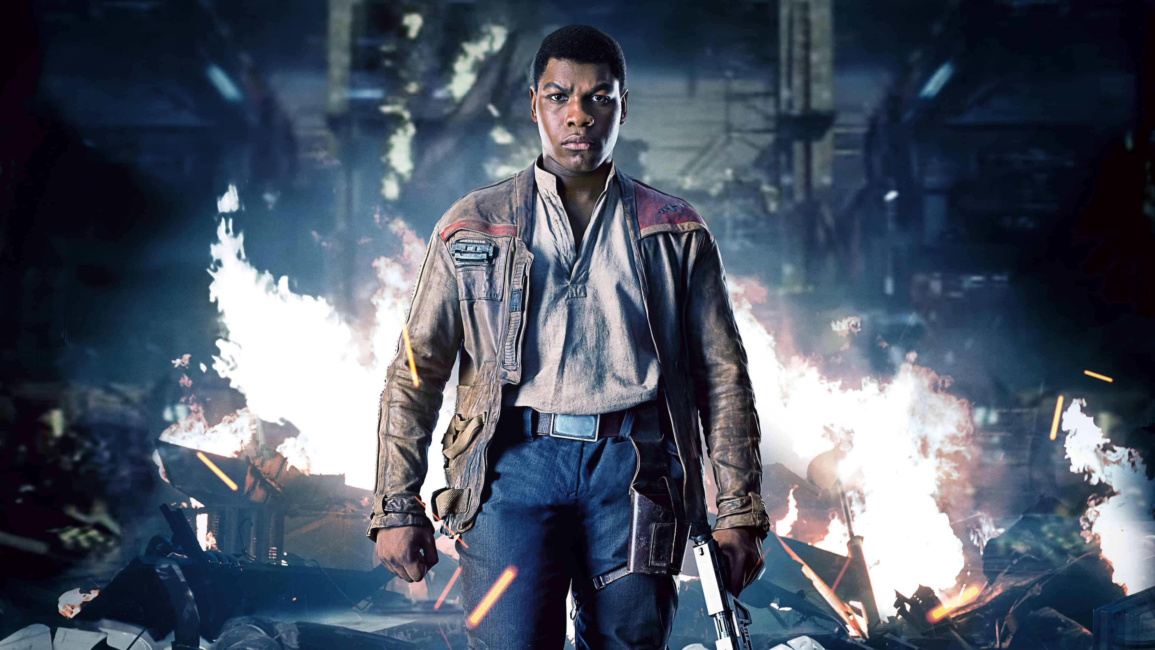 John Boyega, Finn star wars, Top free, 3840x2160 4K Desktop