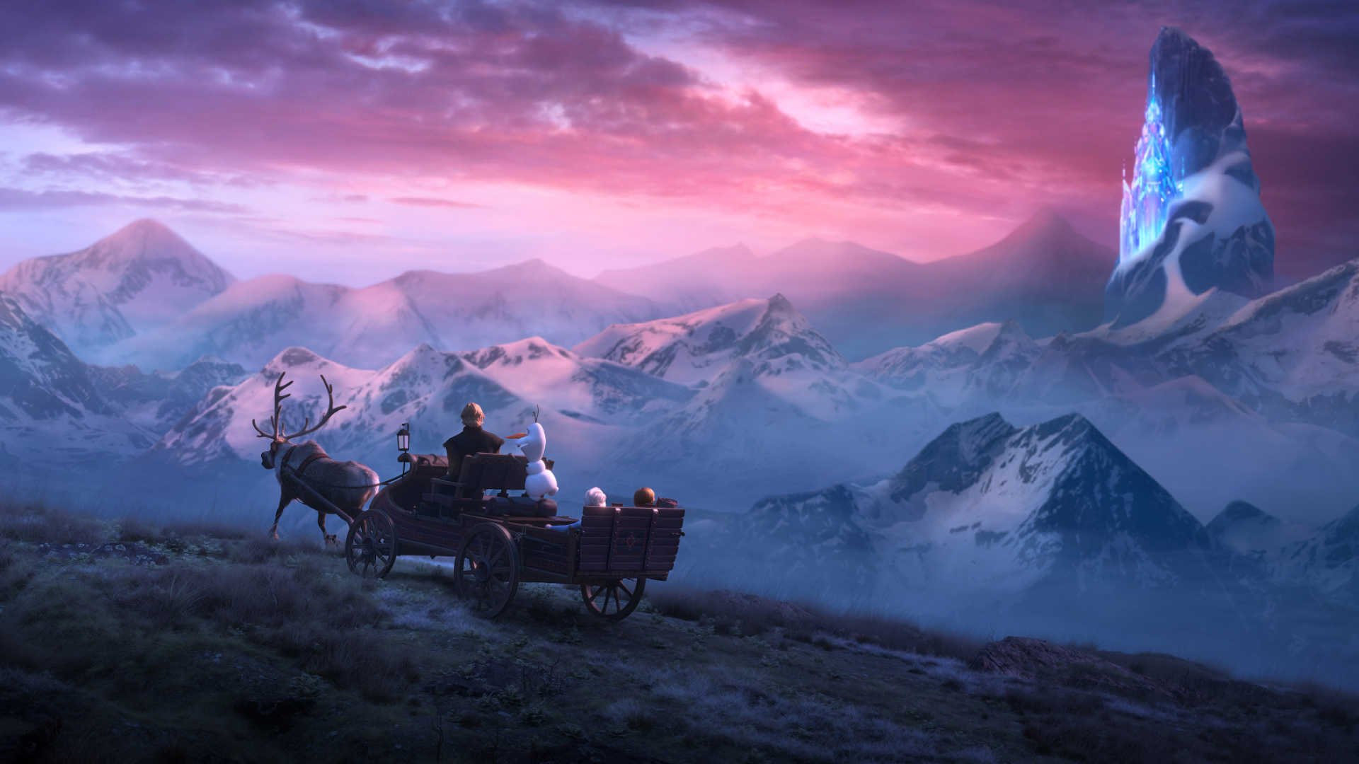 Kristoff, Frozen Animation, Frozen 2, Wallpaper, 1920x1080 Full HD Desktop