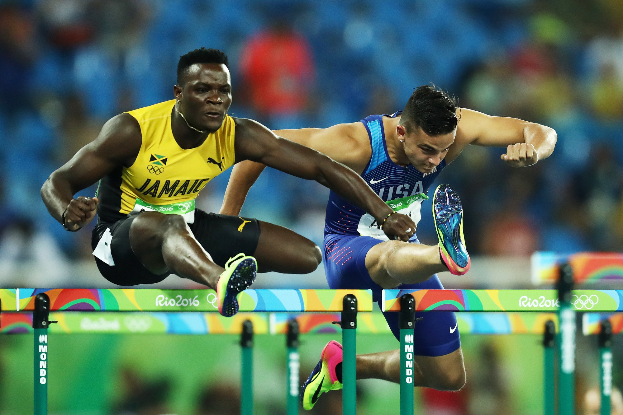 Devon Allen and Omar McLeod, Hurdling Wallpaper, 2000x1340 HD Desktop