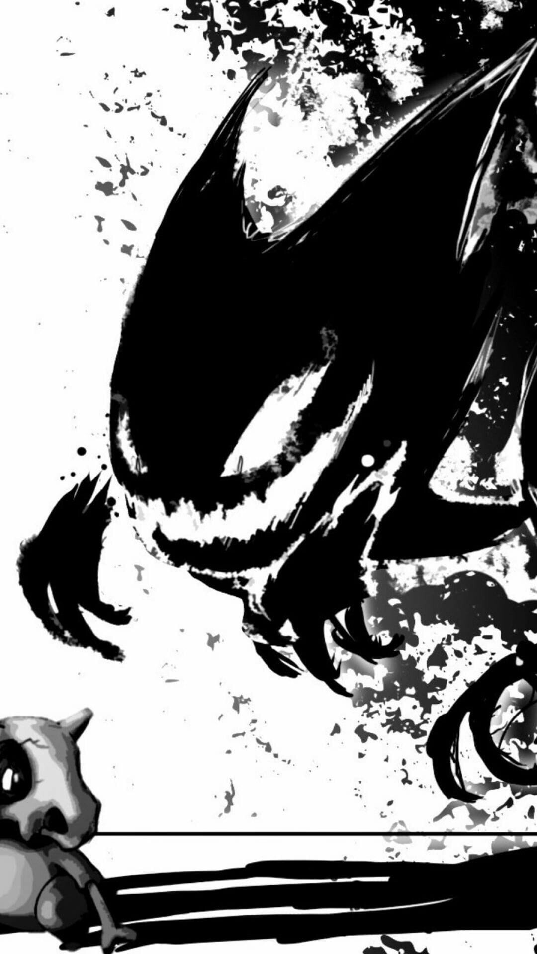 Ghost Pokemon, Android iPhone Desktop, HD Backgrounds, 4K, 1080x1920 Full HD Phone