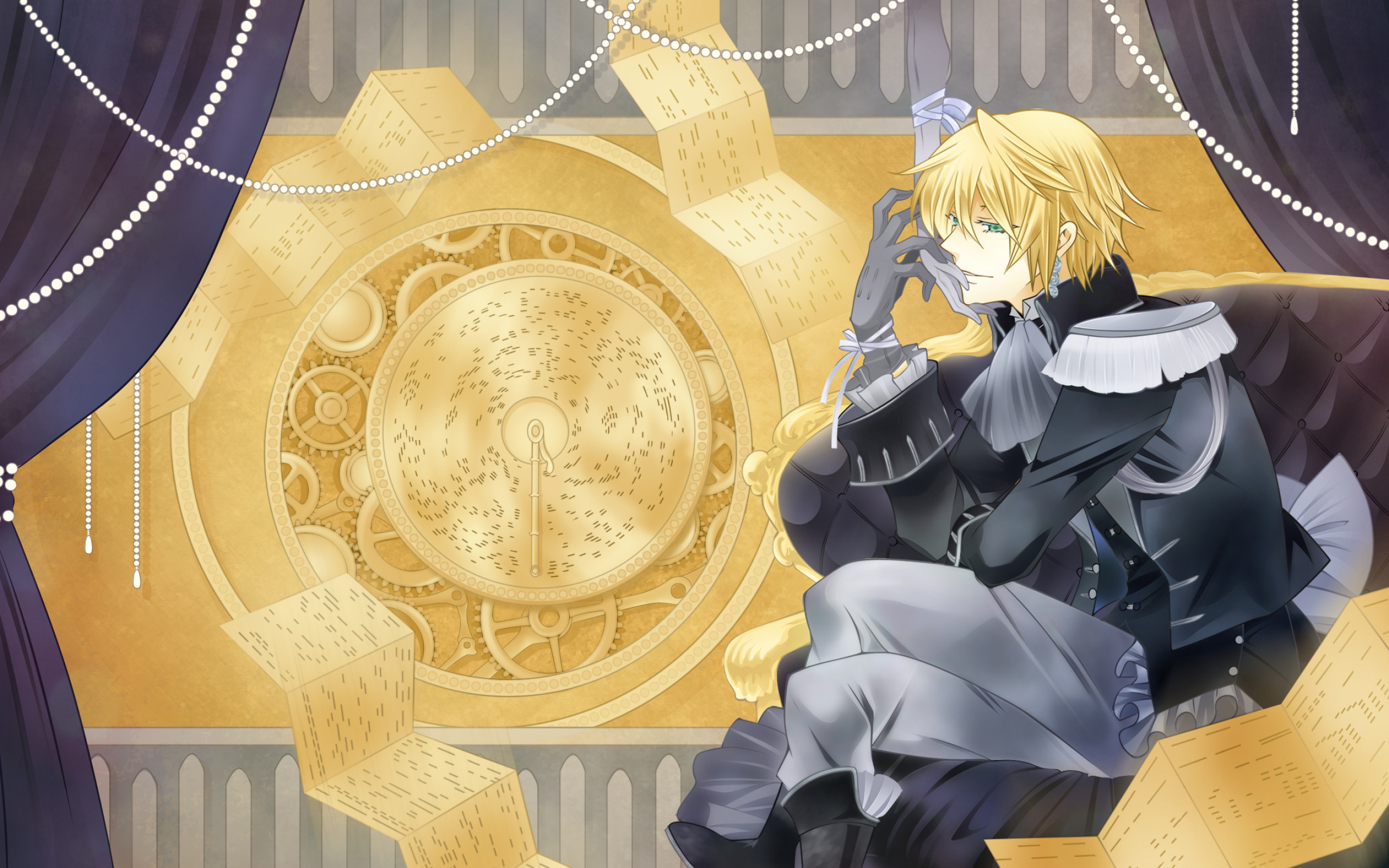 PandoraHearts, Untold stories, Time only knows, Pandora Hearts wallpaper, 2560x1600 HD Desktop