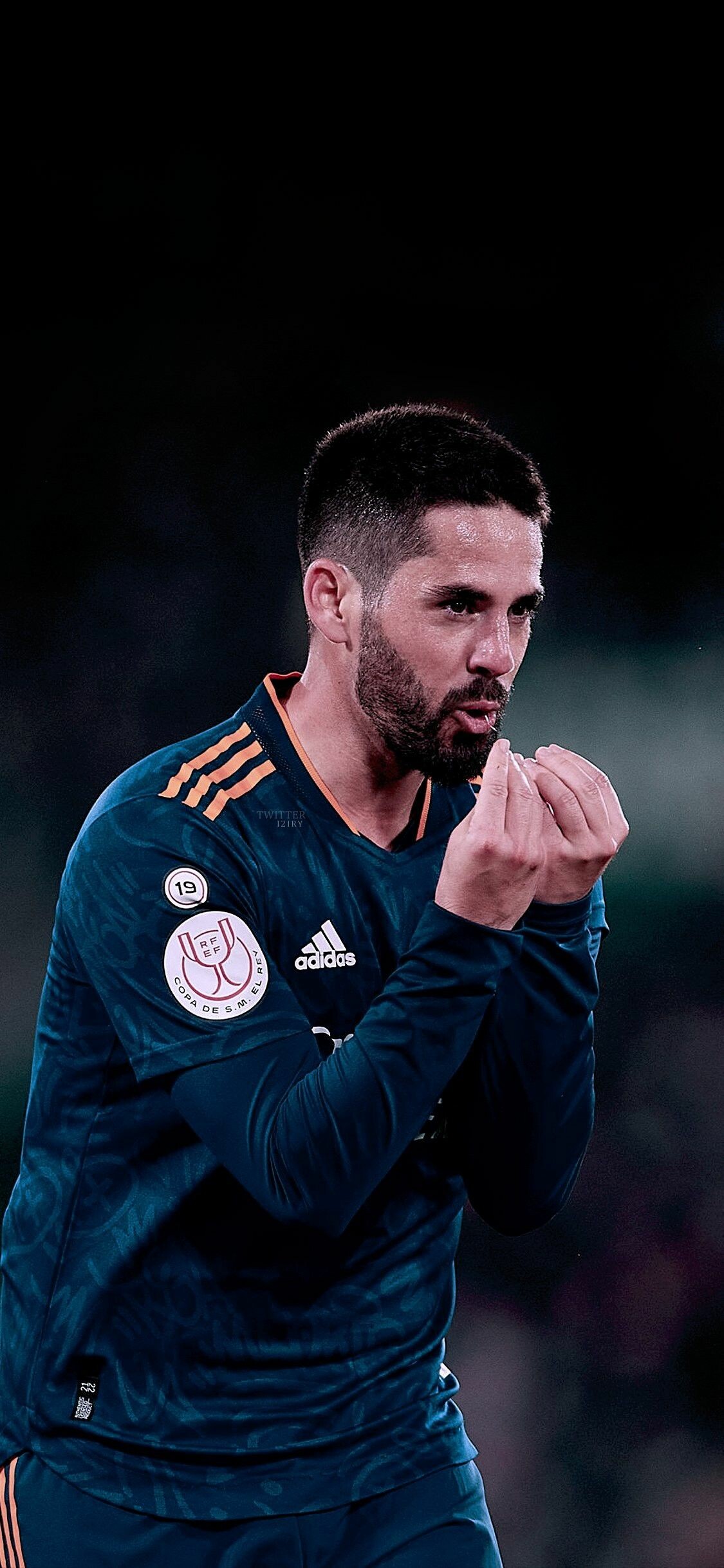 Isco and Rodrygo, Elche, Real Madrid duo, Artistic wallpaper, 1130x2440 HD Phone