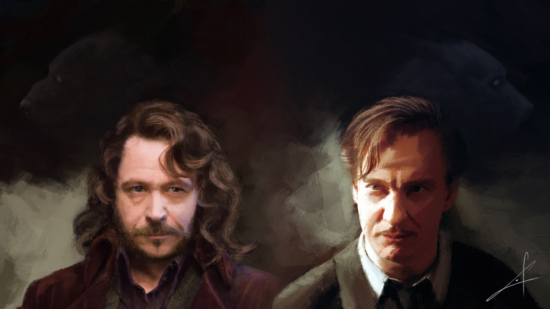 Professor Lupin, Movies, ArtStation Marauders, 1920x1080 Full HD Desktop