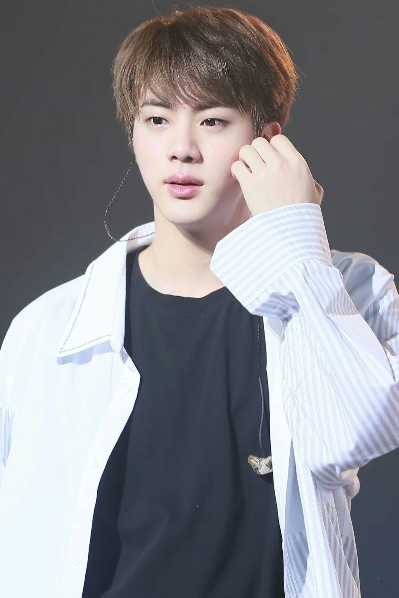 Jin (BTS) charm, Captivating visuals, Musician's talent, K-pop icon, 1370x2050 HD Phone