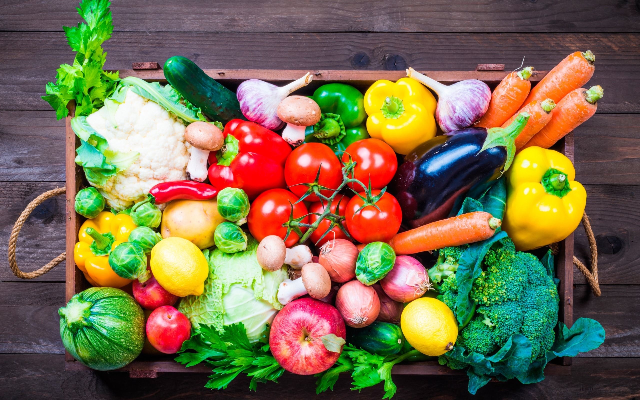 A colorful bowl of crunchy, flavorful salad, 2560x1600 HD Desktop