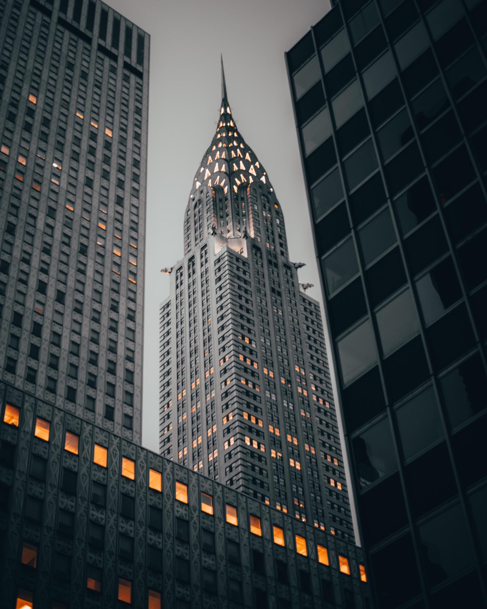 Chrysler Building, Travels, Wallpapers, 1640x2050 HD Phone