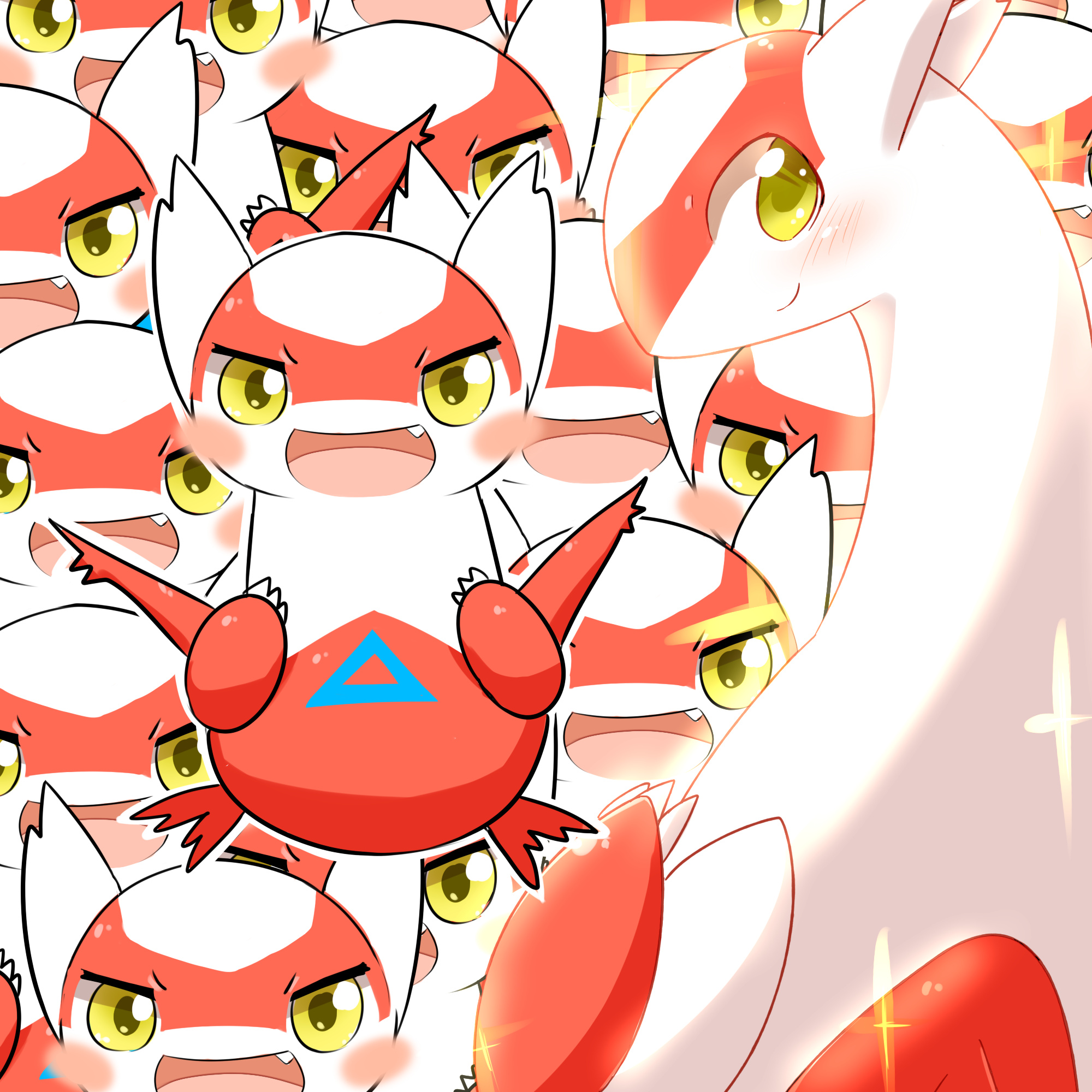 Himouto Latias-chan, Pokemon meme, Funny image, Anime character, 2000x2000 HD Phone