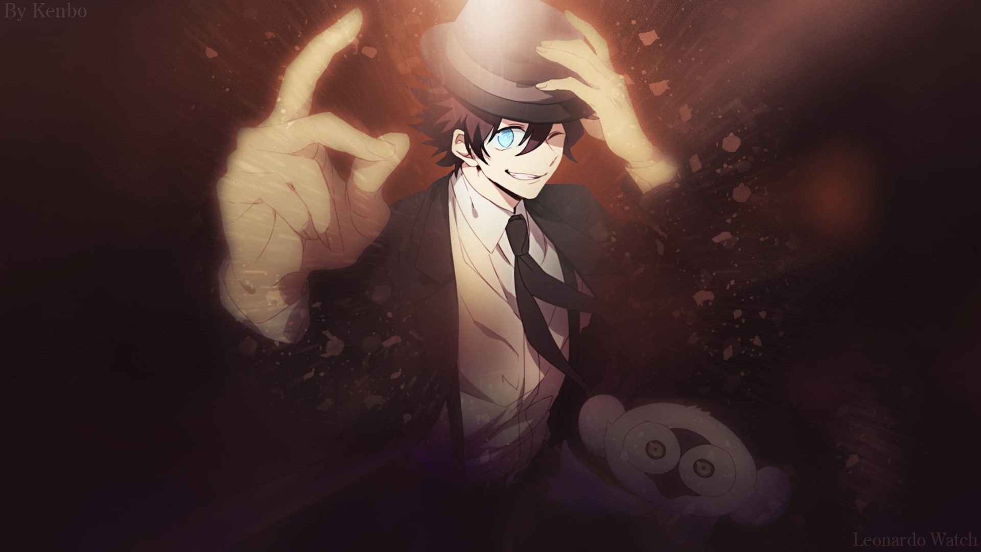 Kekkai Sensen (Anime), Anime boys, Leonardo watch, Blue eyes, 1920x1080 Full HD Desktop