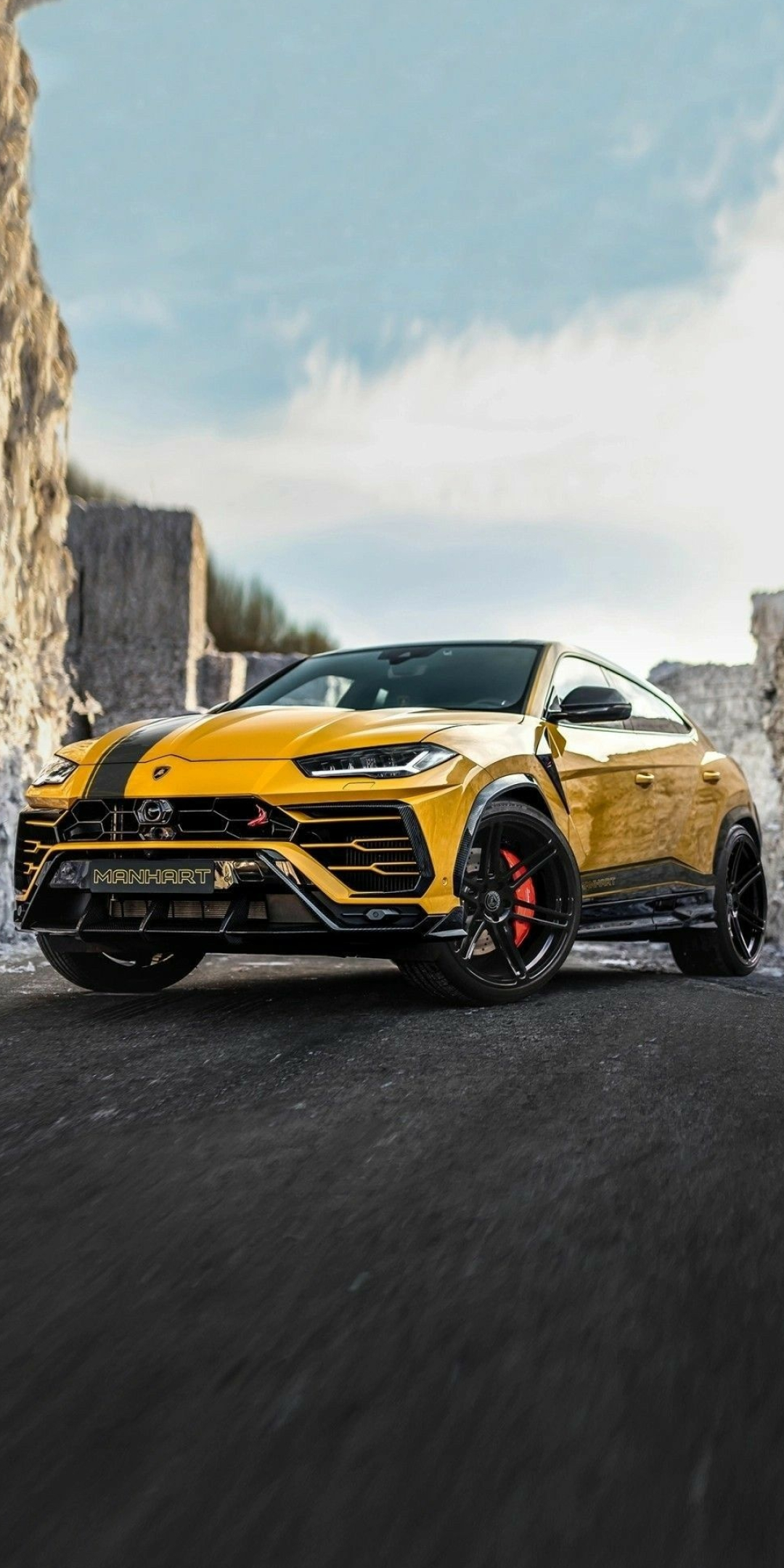 Lamborghini Urus, Luxury SUV, High-resolution wallpapers, Exquisite car, 1080x2160 HD Phone