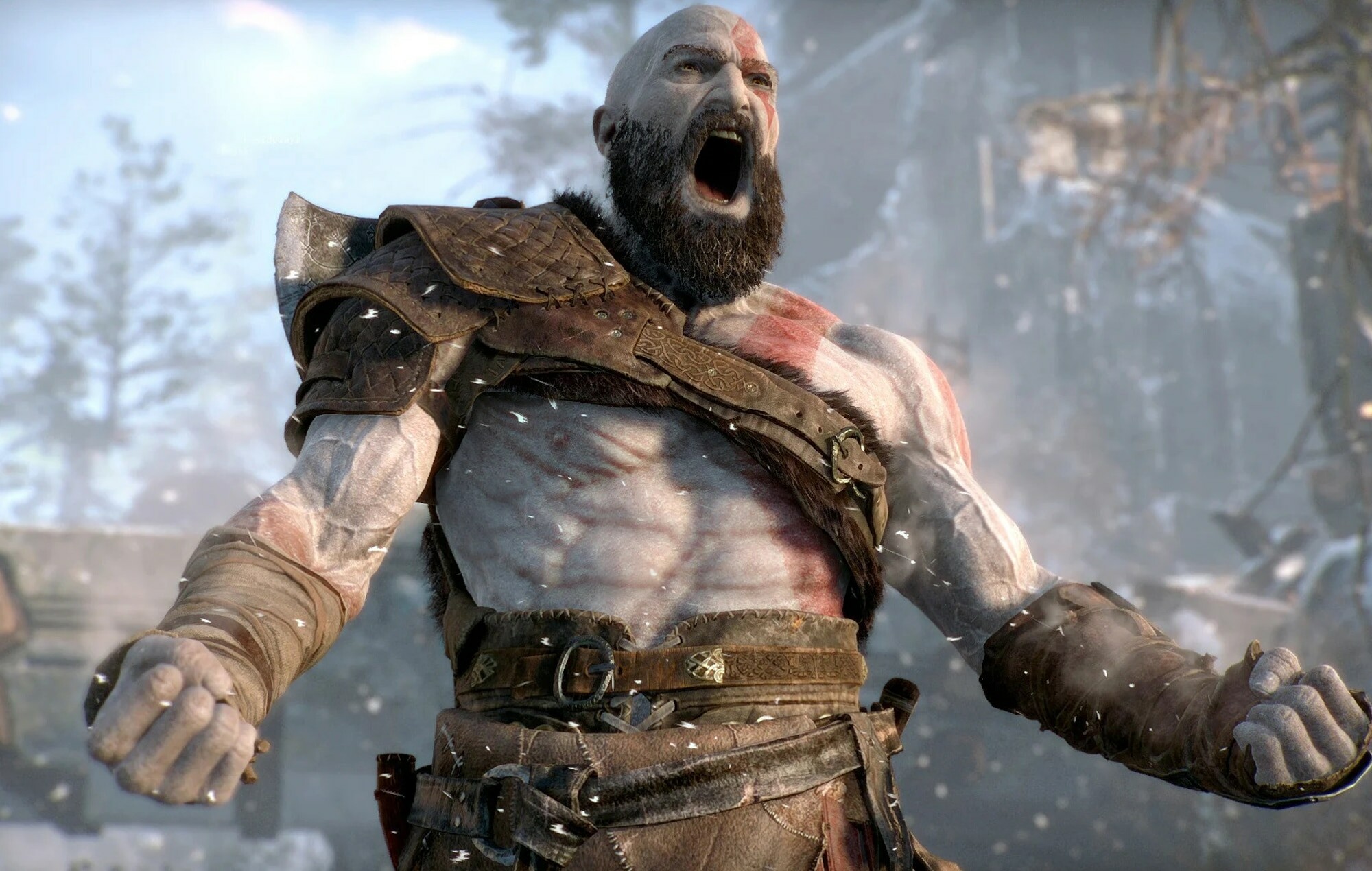 God of War Ragnarok reveal, Thor's first look, Epic gaming sequel, Mythological adventure, 2000x1270 HD Desktop