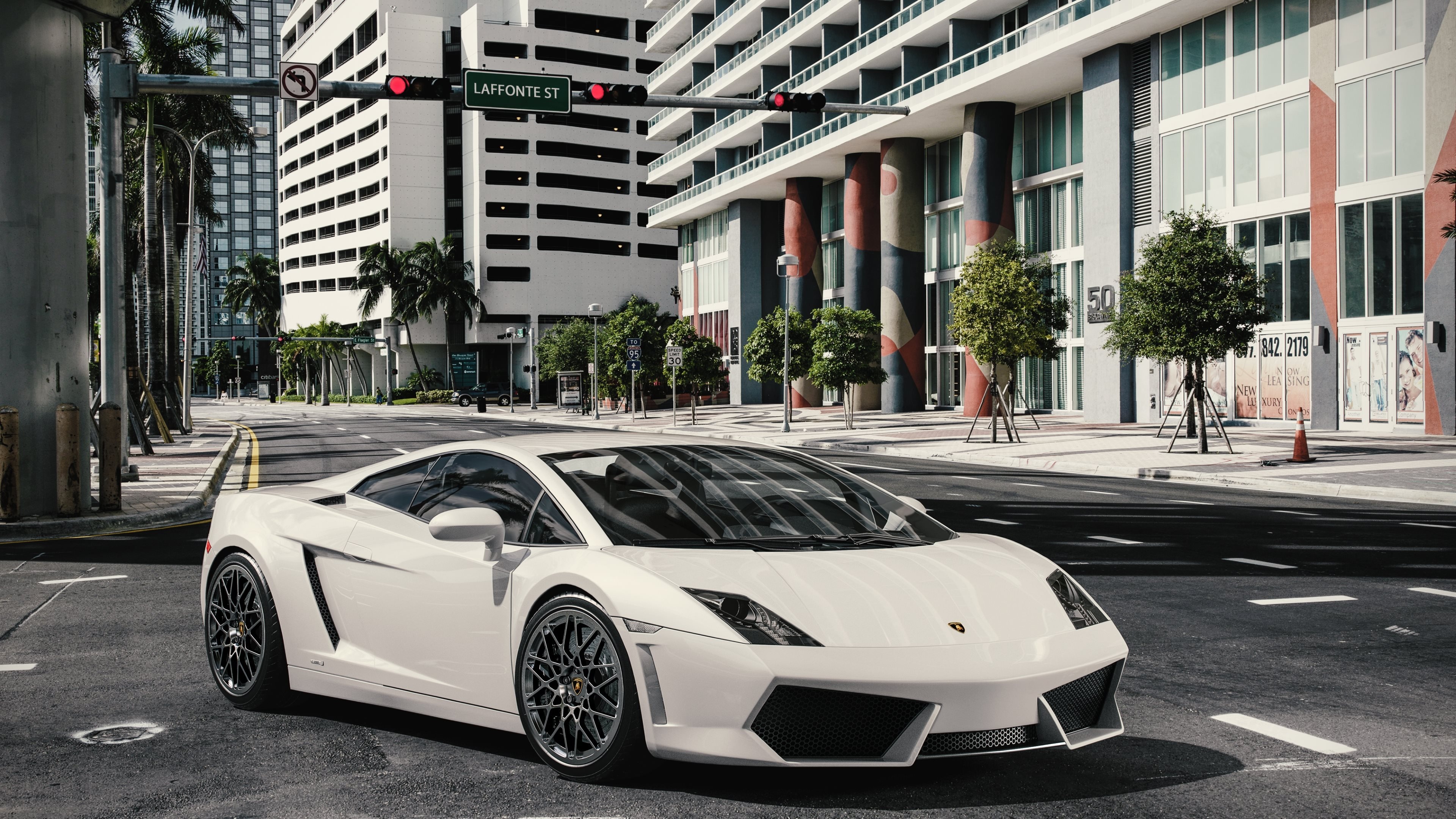 LP 550-4, Lamborghini Gallardo Wallpaper, 3840x2160 4K Desktop