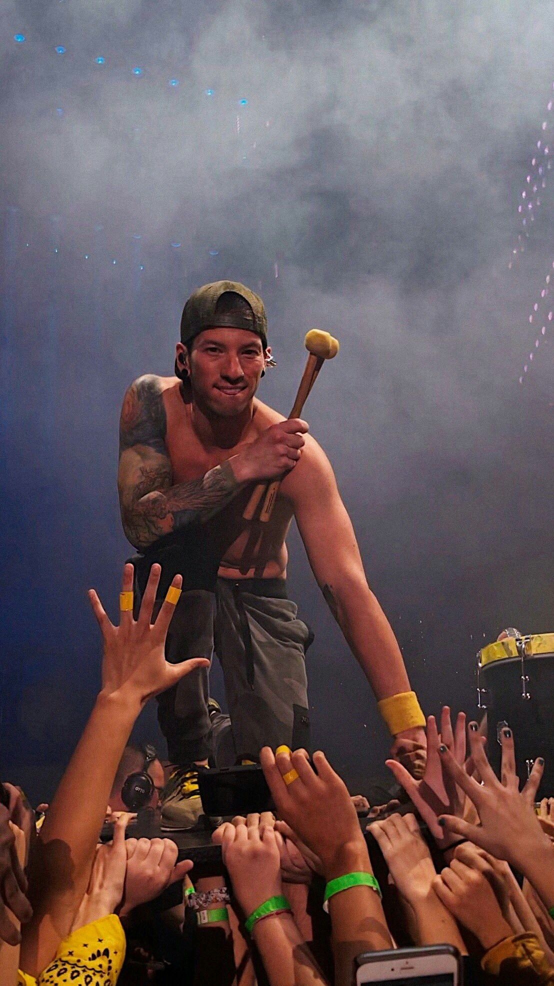 Josh Dun, Banditotour, One Pilots, Twenty One Pilots, 1110x1980 HD Phone