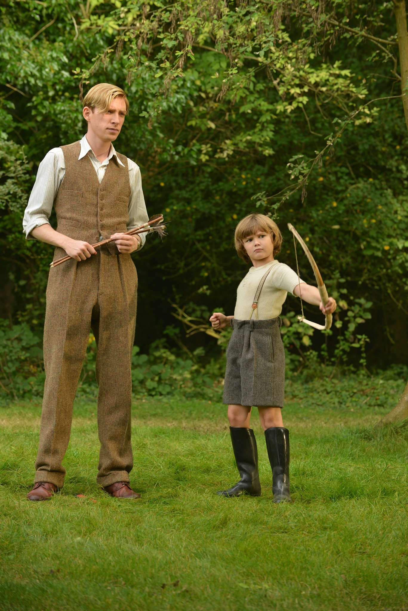 Goodbye Christopher Robin, Movie poster, Domhnall Gleeson, Emotional story, 1370x2050 HD Phone