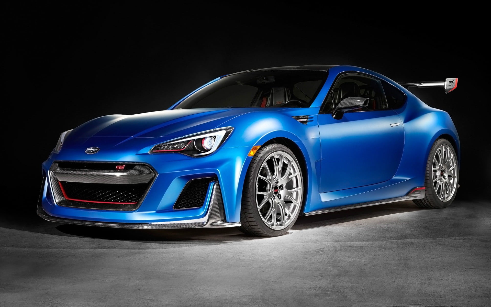 Subaru BRZ, Blue coupe, Concept cars, HD wallpaper, 1920x1200 HD Desktop