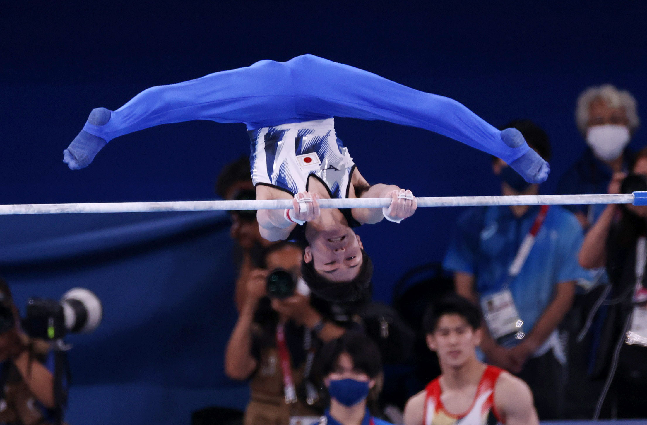 Gymnastics, Kohei Uchimura, Reign ends, Horizontal bar, 2210x1450 HD Desktop