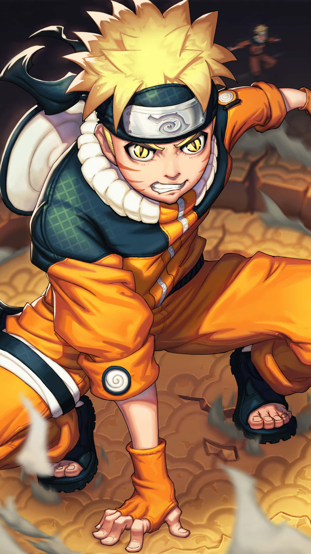 Naruto, Captivating, Art, Ninja, Characters, 1080x1920 Full HD Phone