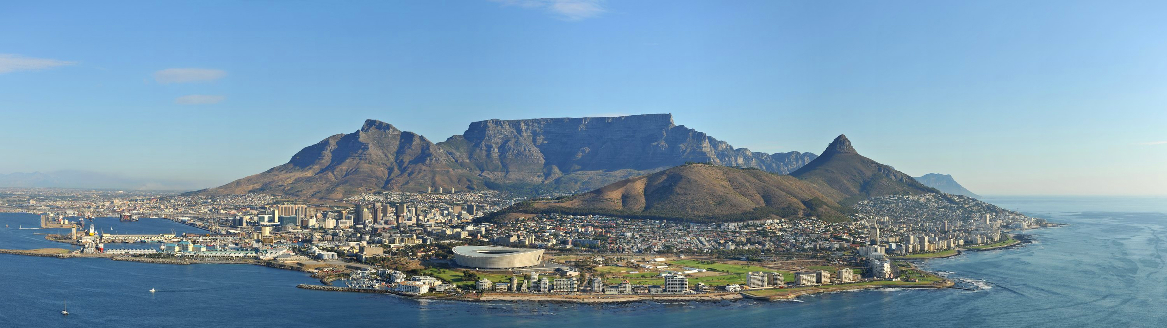Exploring Africa, Cape Town wallpaper, Natural beauty, Michelle Tremblay, 3840x1080 Dual Screen Desktop