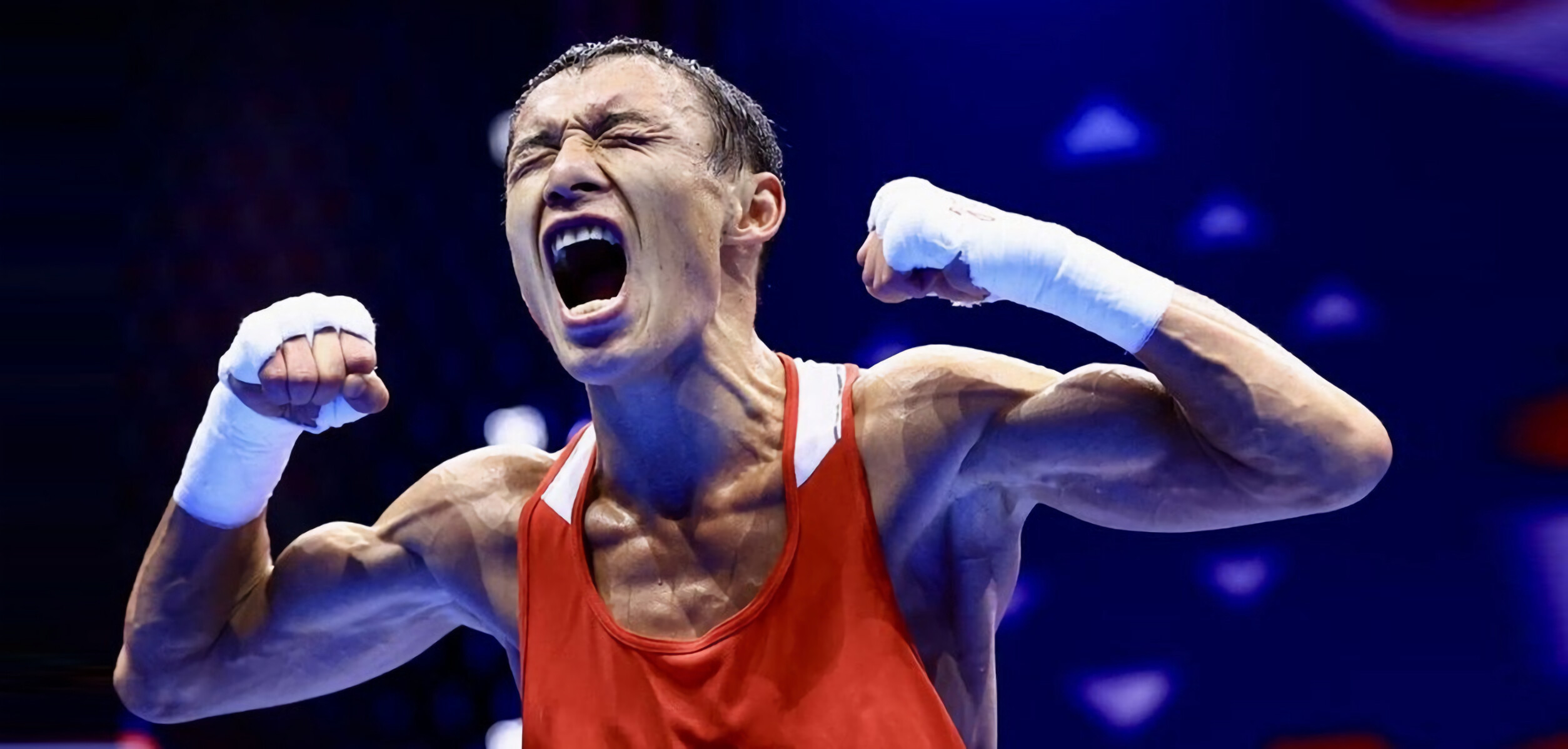 Temirtas Zhussupov, Boxing talent, Strong punches, Promising career, 2510x1200 Dual Screen Desktop