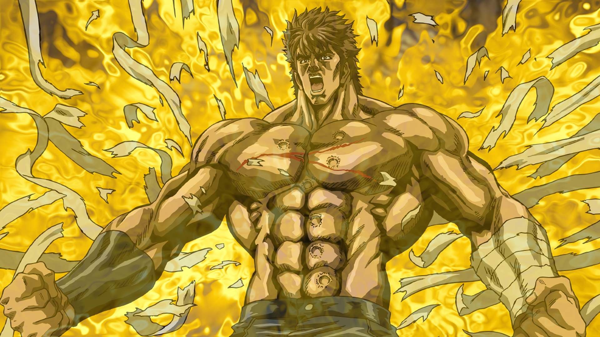 Hokuto no Ken, Kenshiro wallpapers, Powerful martial arts, Legendary hero, 1920x1080 Full HD Desktop