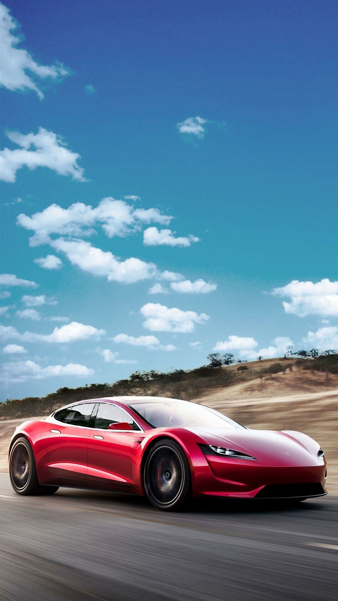 Tesla Model S, Artistic wallpapers, Tesla fan favorites, Contemporary car design, 1080x1920 Full HD Phone