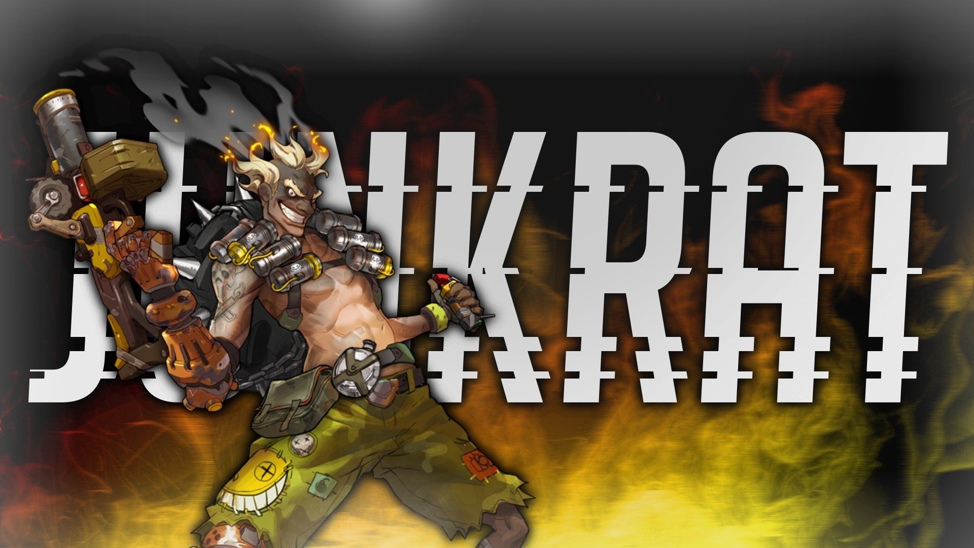 Junkrat, Chaotic gameplay, Overwatch hero, Grenade launcher, 1920x1080 Full HD Desktop