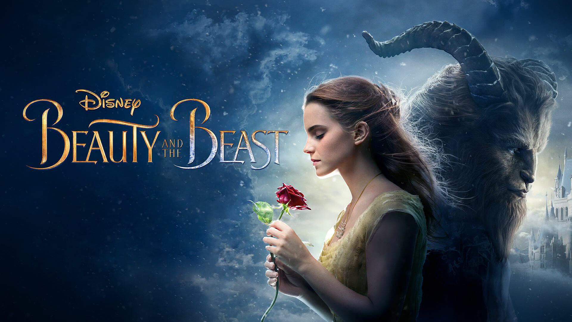 Poster, Beauty and the Beast Wallpaper, 1920x1080 Full HD Desktop