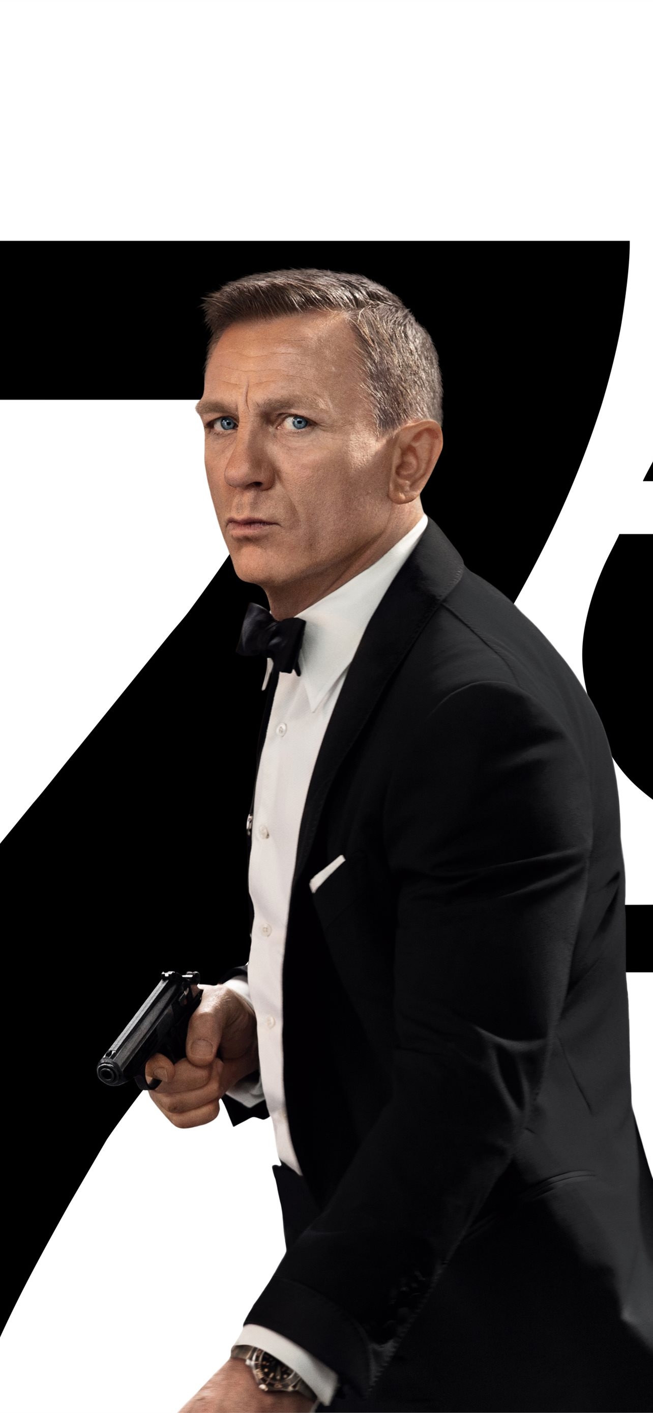 Daniel Craig, James Bond, No Time to Die, iPhone Wallpapers, 1290x2780 HD Phone