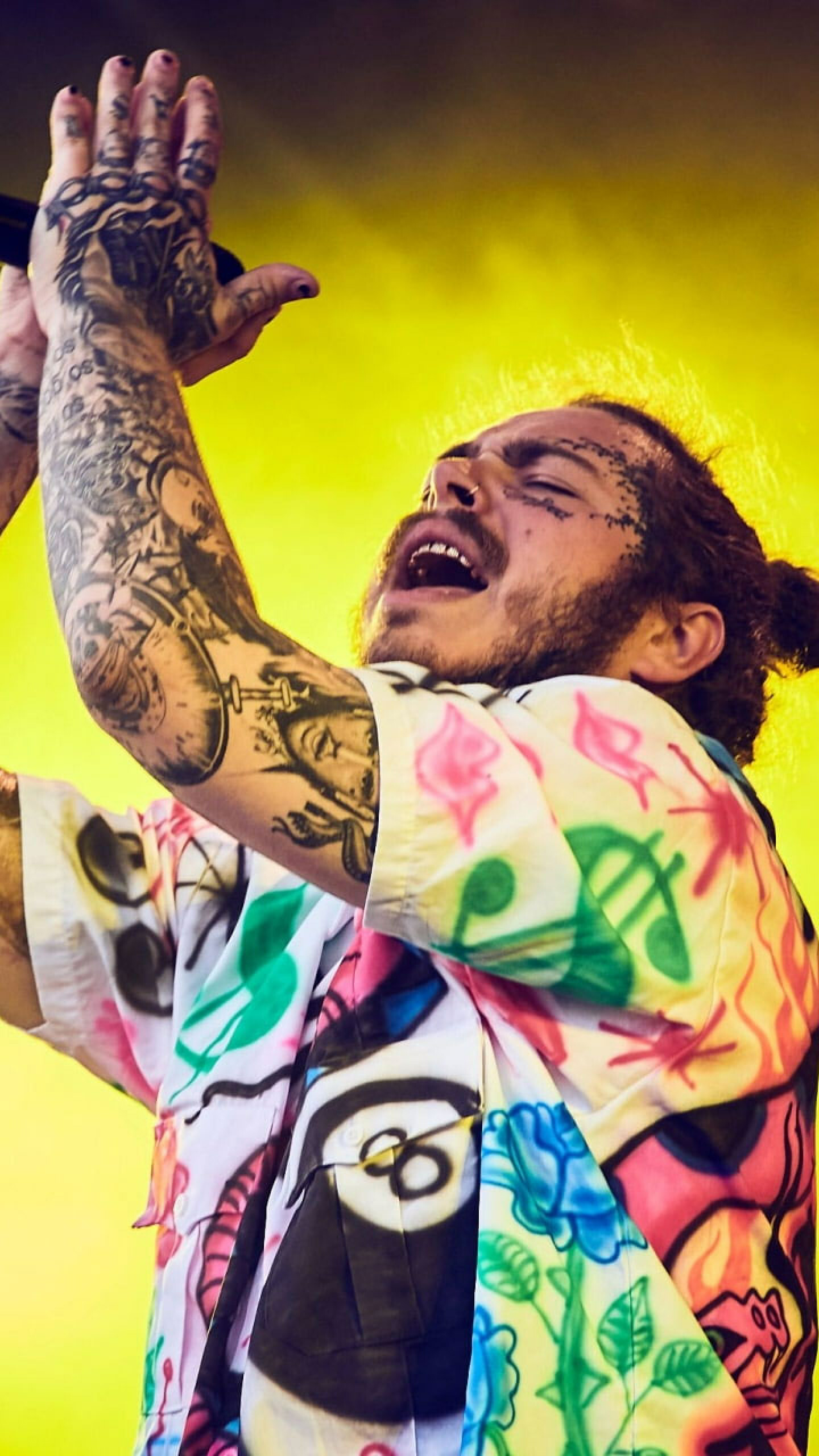 Post Malone, Singers' wallpapers, Unique captures, Tailored for you, 1440x2560 HD Phone