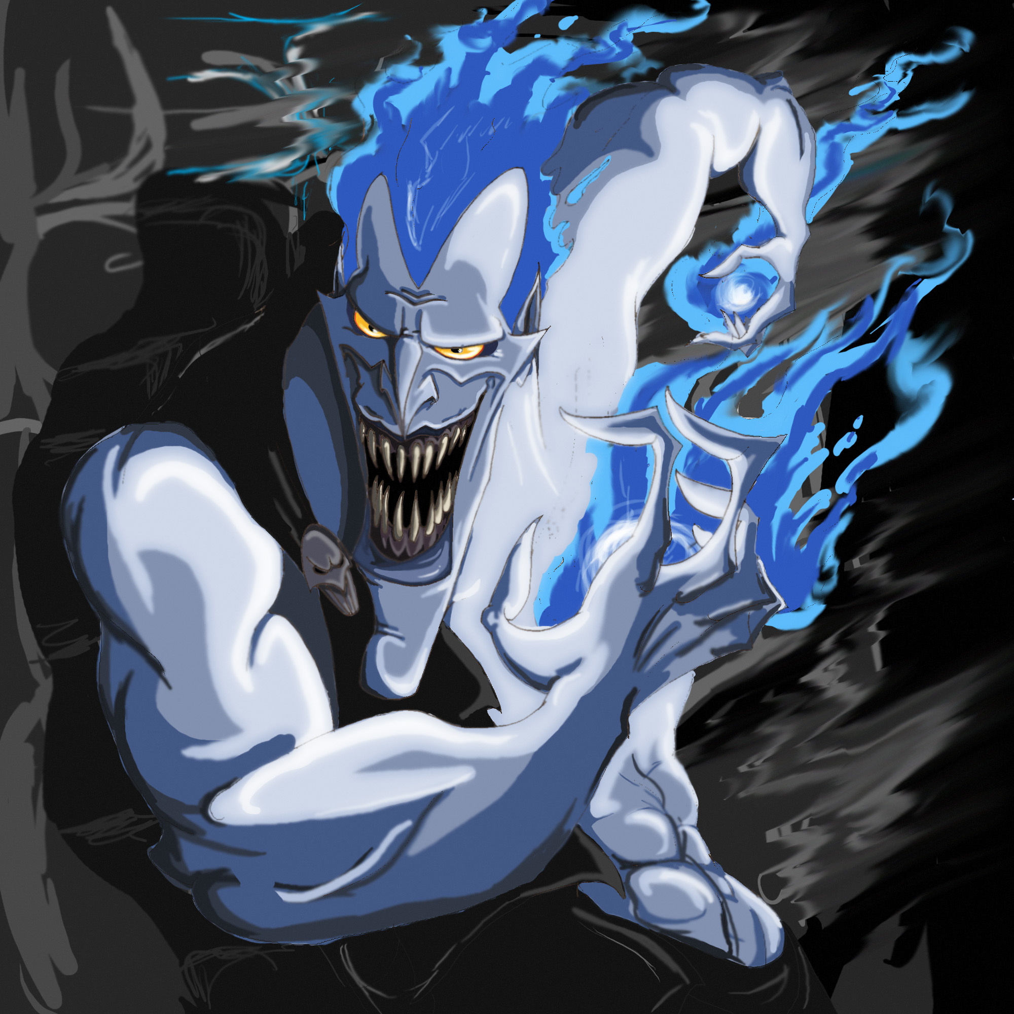 Hades, Hercules Wallpaper, 2000x2000 HD Phone