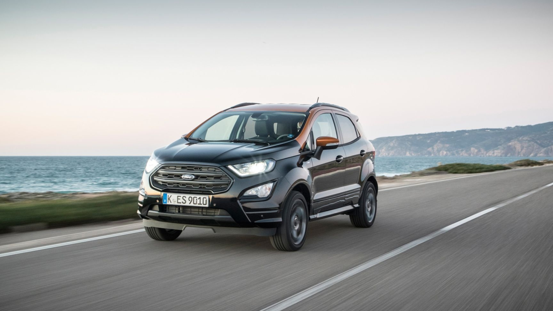 Ford EcoSport, Compact SUV, Outdoor adventures, Stylish design, 1920x1080 Full HD Desktop