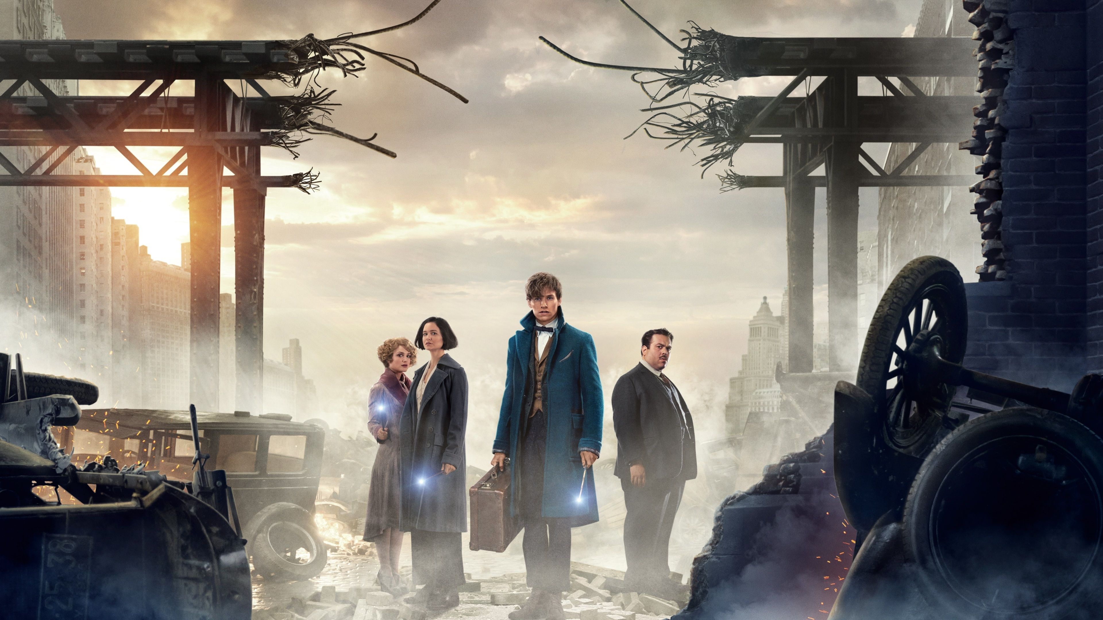 David Yates, Fantastic Beasts, 4K wallpaper, Beast creatures, 3840x2160 4K Desktop