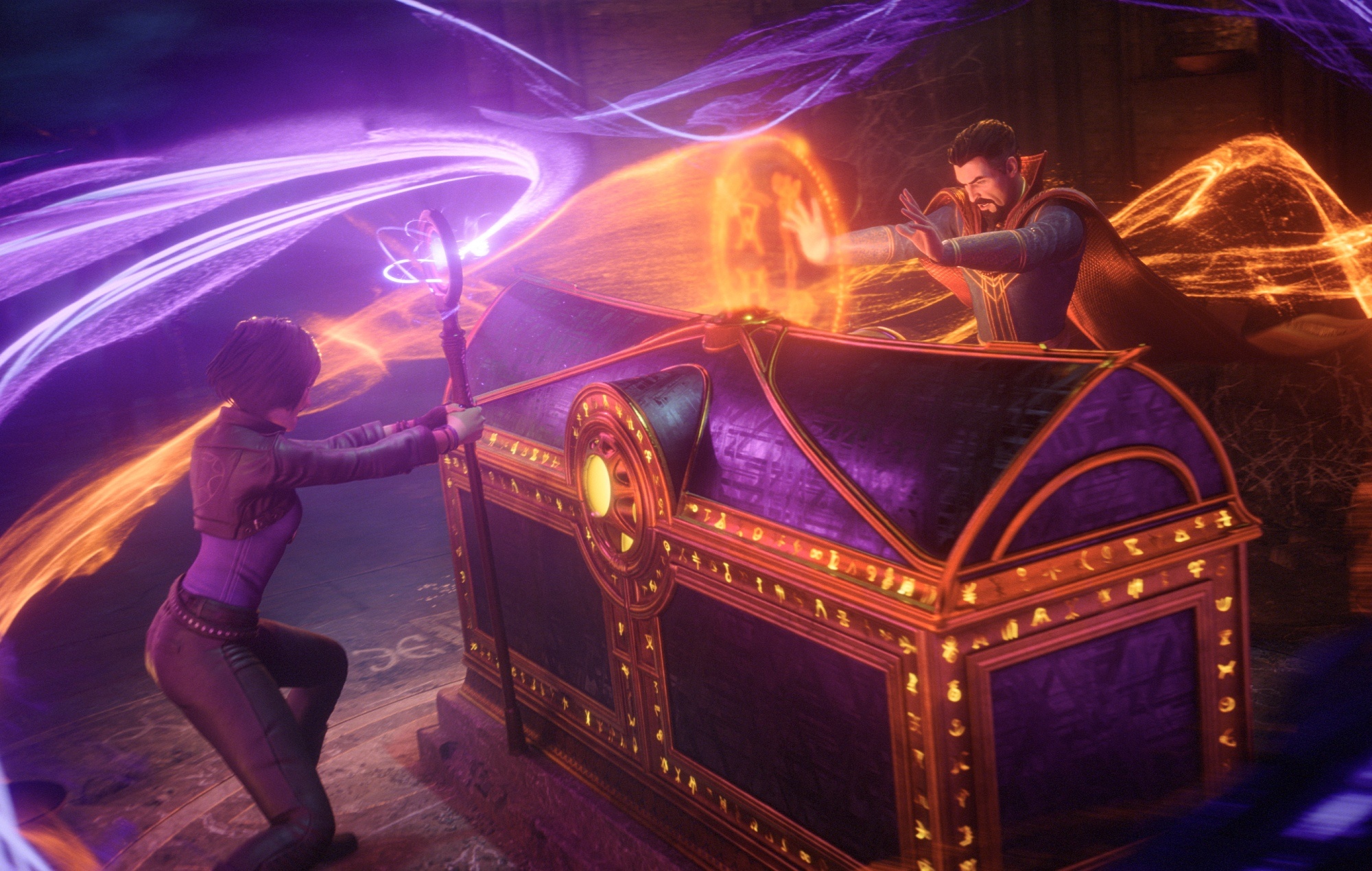 Marvel's Midnight Suns, Hunter abilities, Magical branches, Game insights, 2000x1270 HD Desktop
