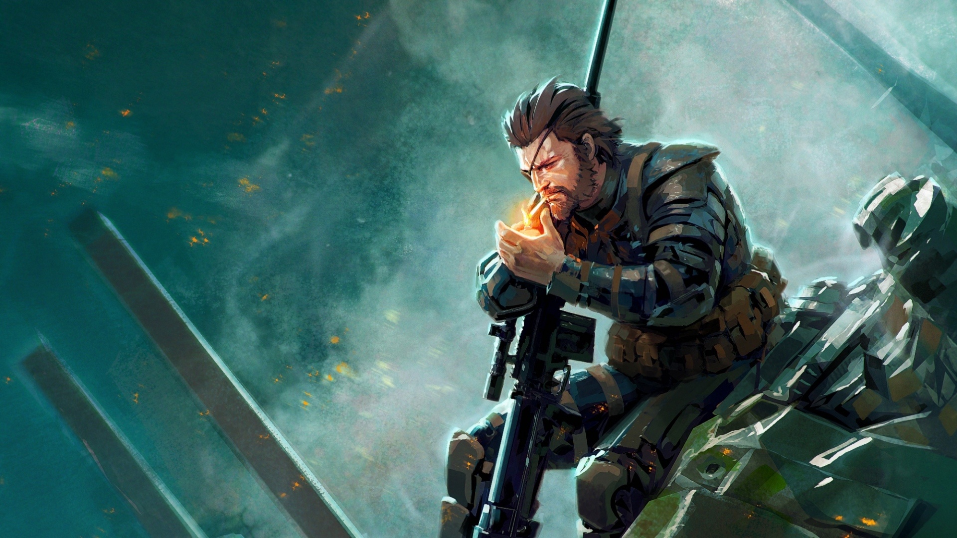 Metal Gear Solid V: The Phantom Pain, Hideo Kojima Wallpaper, 1920x1080 Full HD Desktop