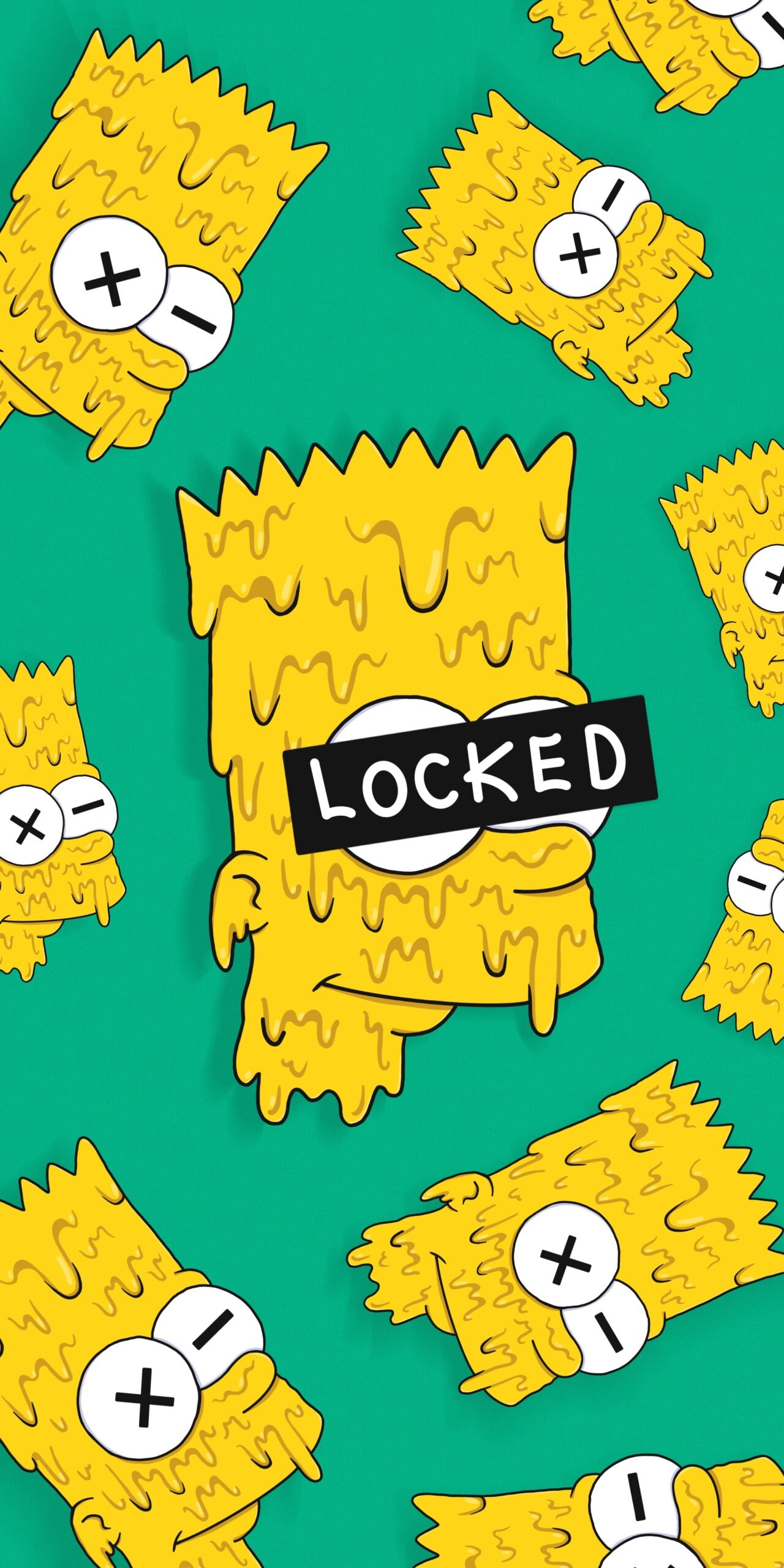 Bart Simpson, Cool Phone Backgrounds Wallpaper, 1280x2560 HD Phone