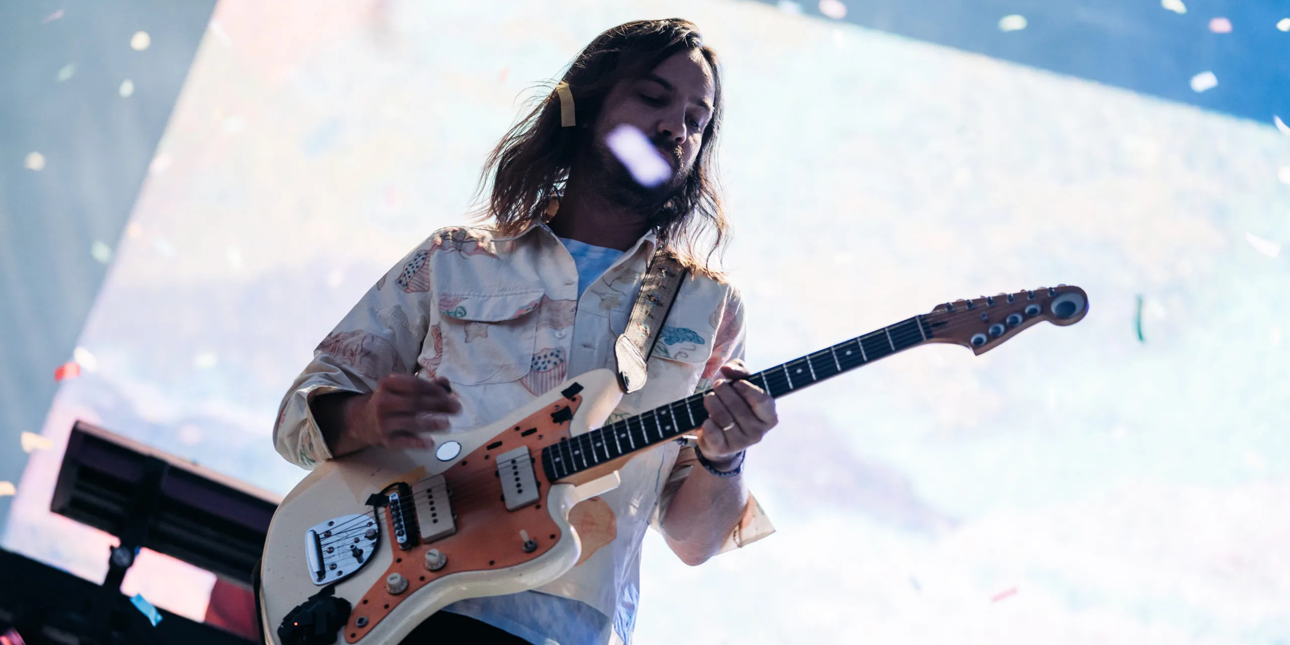 Tame Impala, 2022 tour dates, Live concert experience, Music festival headliner, 2560x1280 Dual Screen Desktop