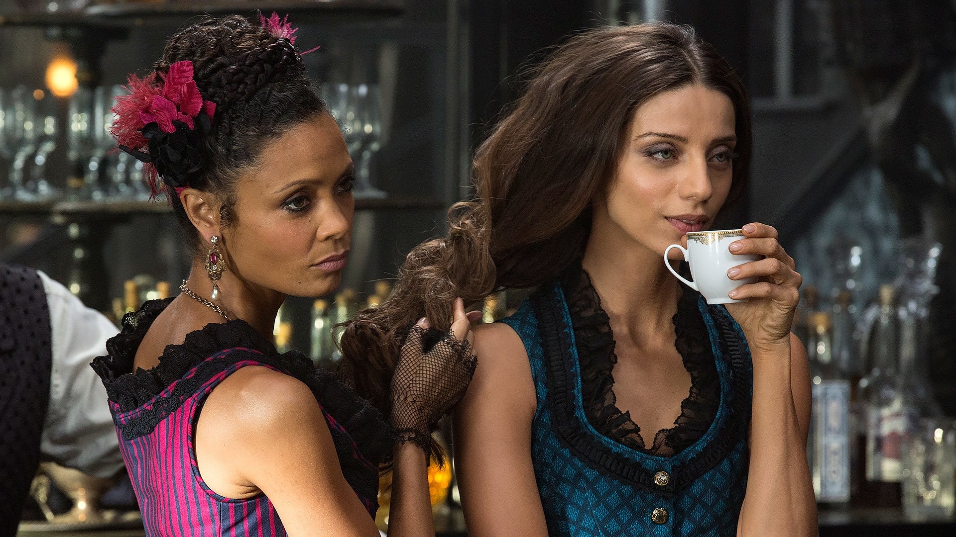 Angela Sarafyan, Movies, Westworld, Wallpaper, 1920x1080 Full HD Desktop