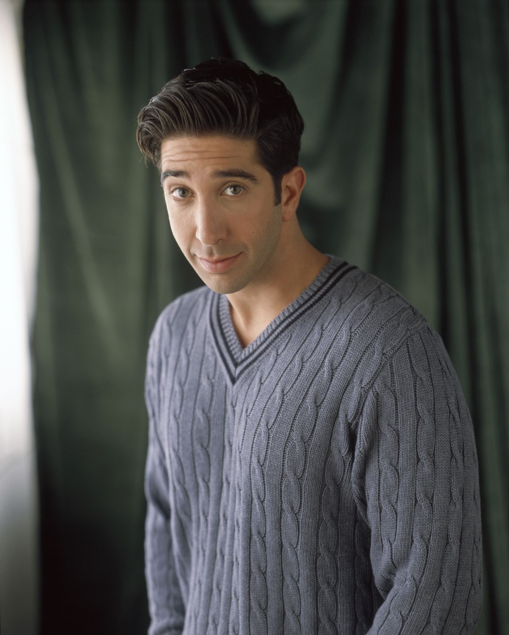 Friends season 4, David Schwimmer as Ross Geller, 1650x2050 HD Phone