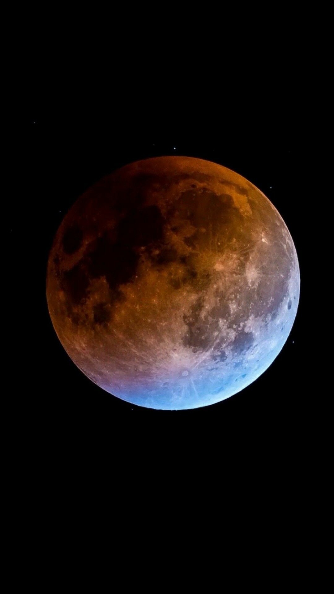 Blood Moon, Moon Wallpaper, 1080x1920 Full HD Phone