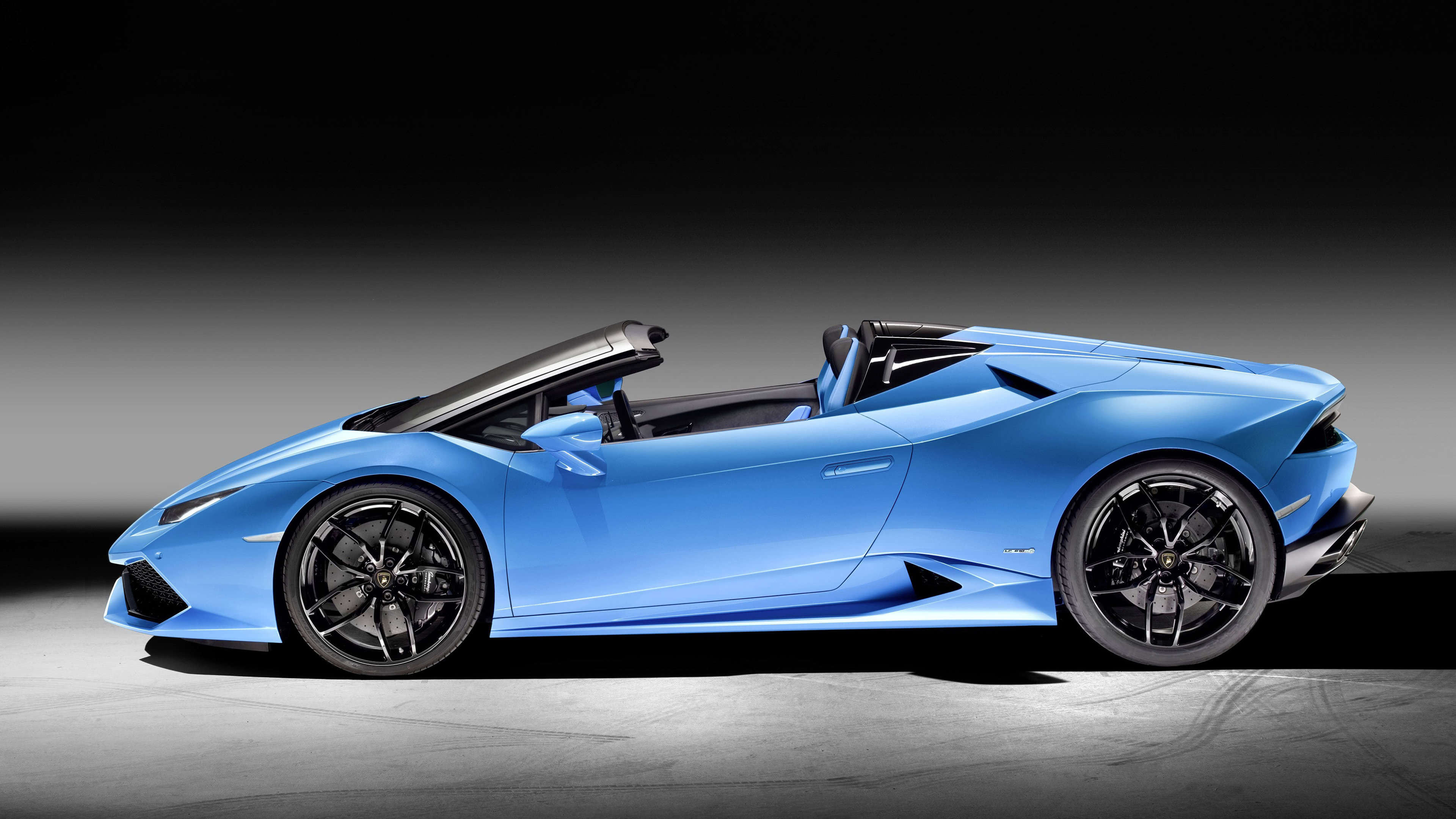 LP 610-4 Spyder Side View, LP Cars Wallpaper, 3840x2160 4K Desktop