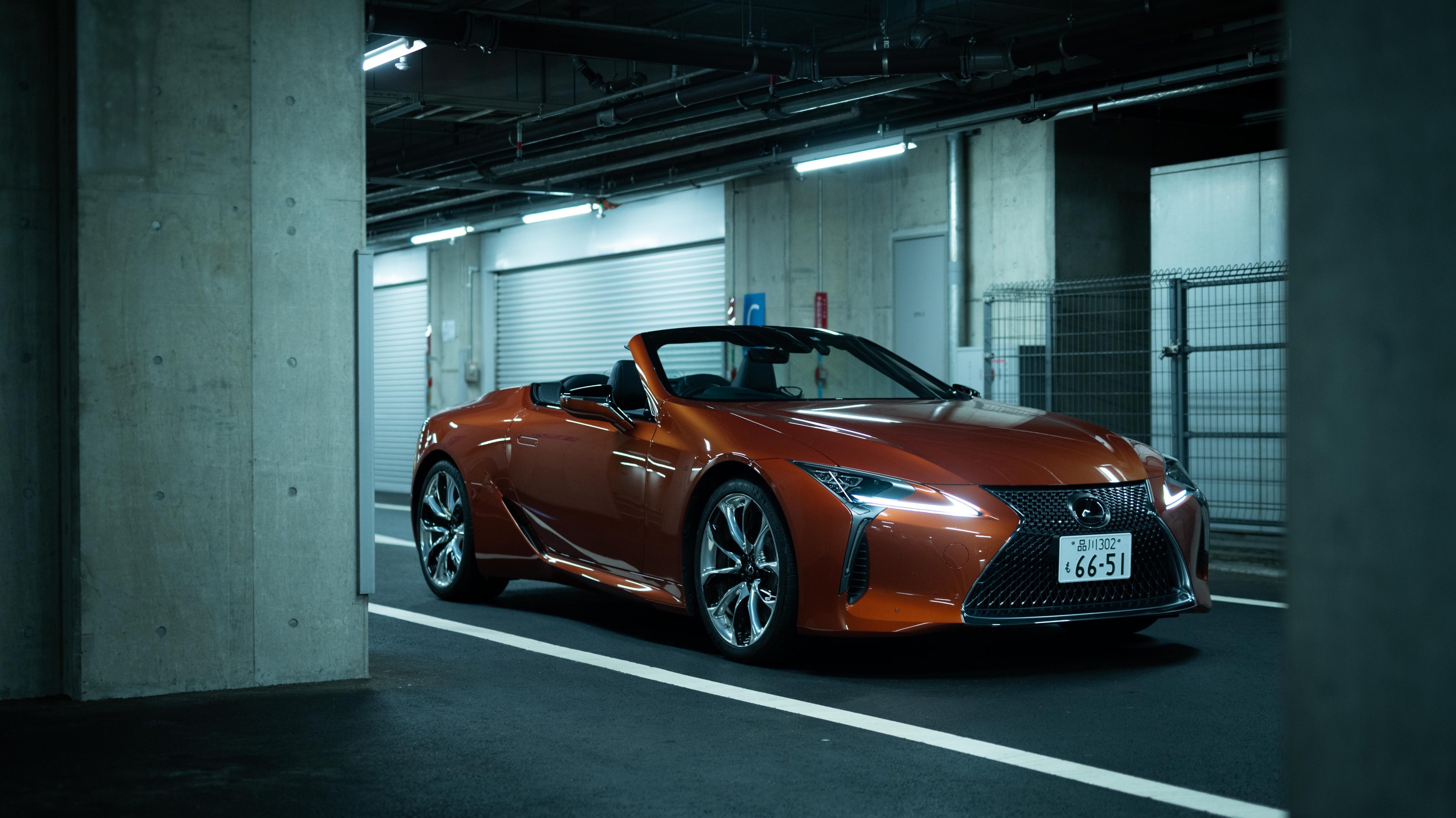 Lexus LC, Convertible beauty, 2020 model, Luxury car, 3840x2160 4K Desktop