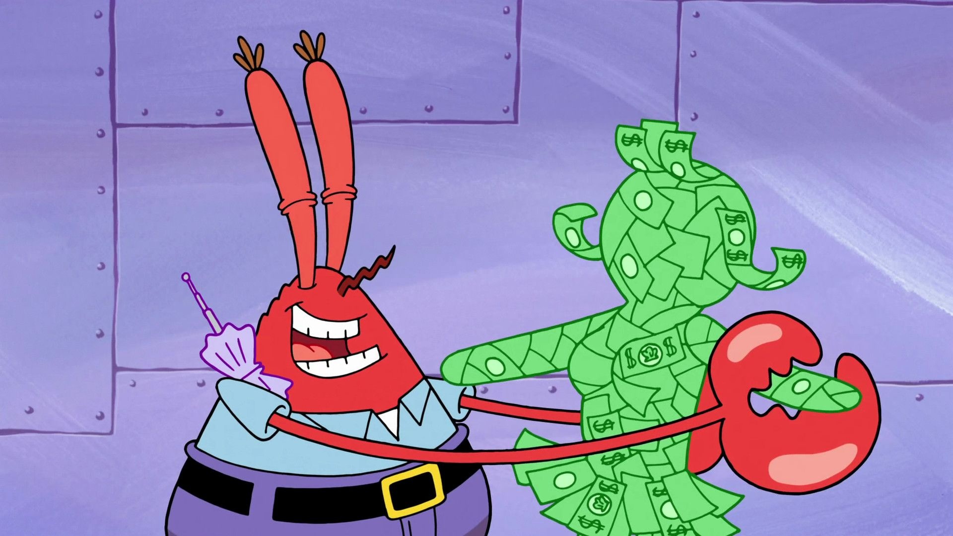 Mr. Krabs wallpapers, High definition, SpongeBob SquarePants, Cartoon character, 1920x1080 Full HD Desktop
