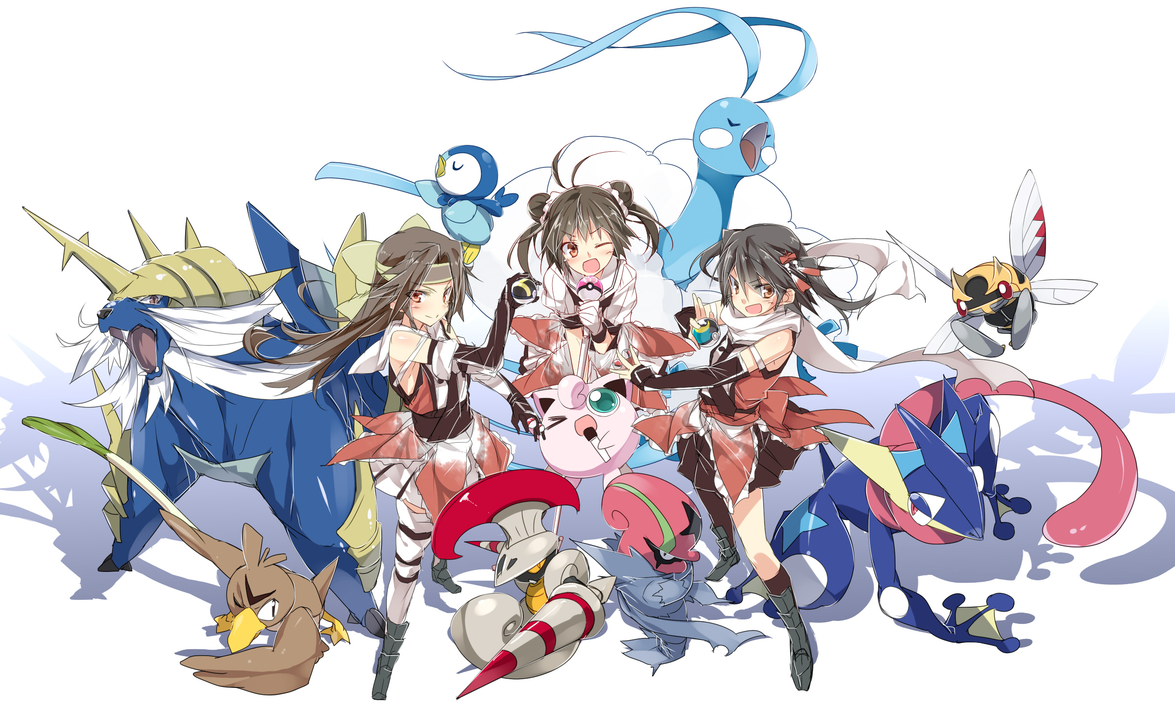 Greninja Pokmon HD, Wallpapers backgrounds, Captivating images, 2400x1450 HD Desktop