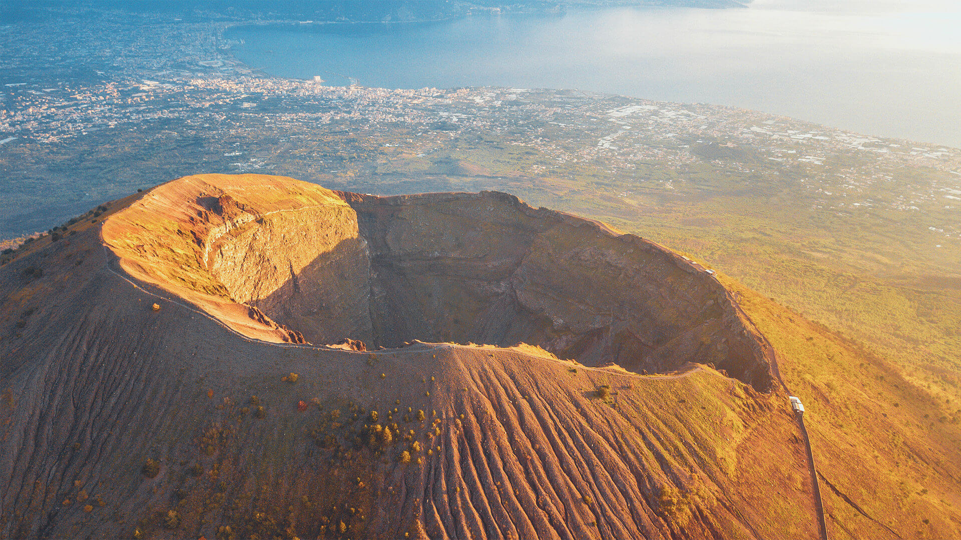 Vesuvius, Pompeii tour, Christophorus Reisen, Travel agency, 1920x1080 Full HD Desktop