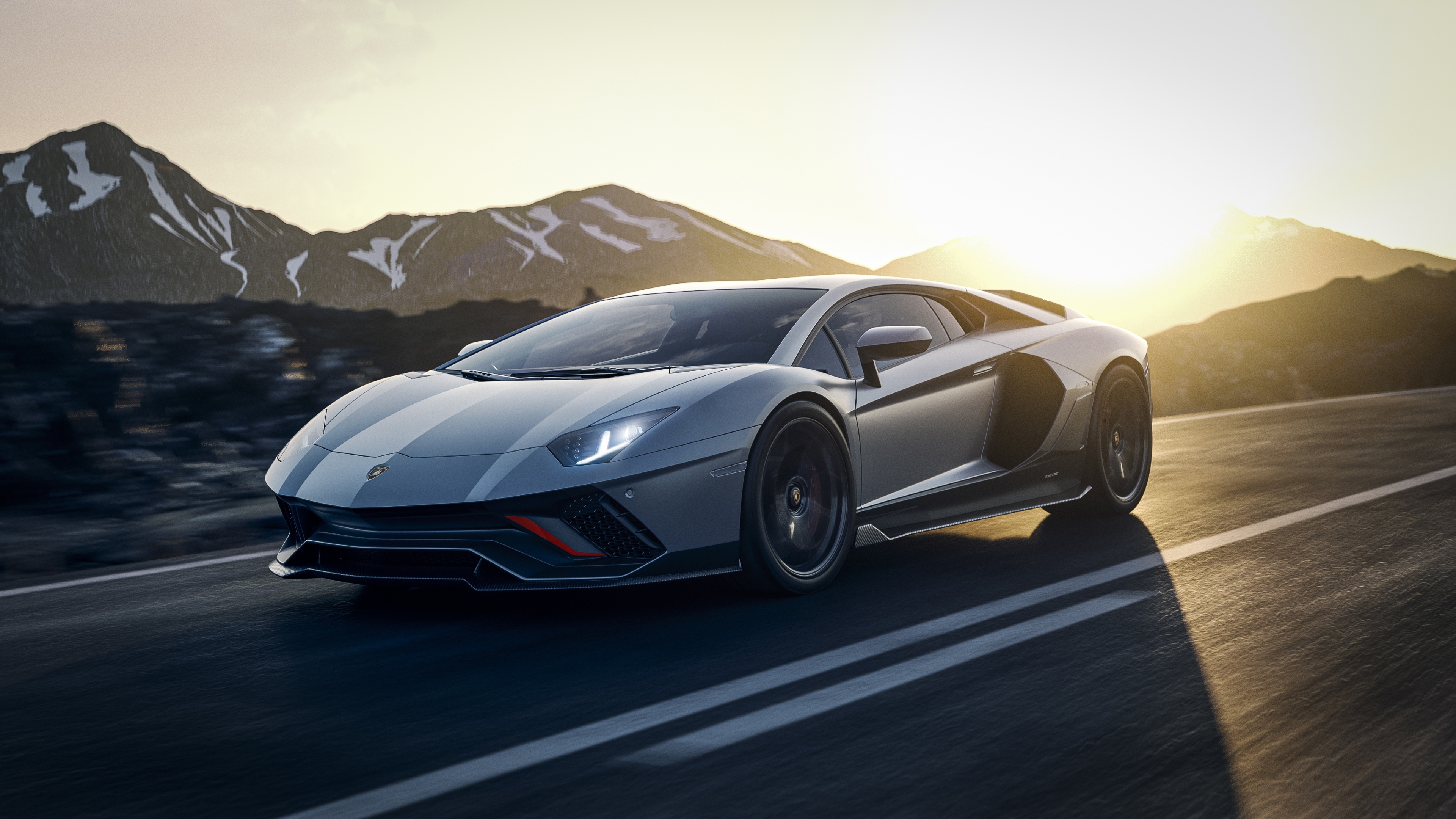 LP 780-4 Side View, LP Cars Wallpaper, 3840x2160 4K Desktop