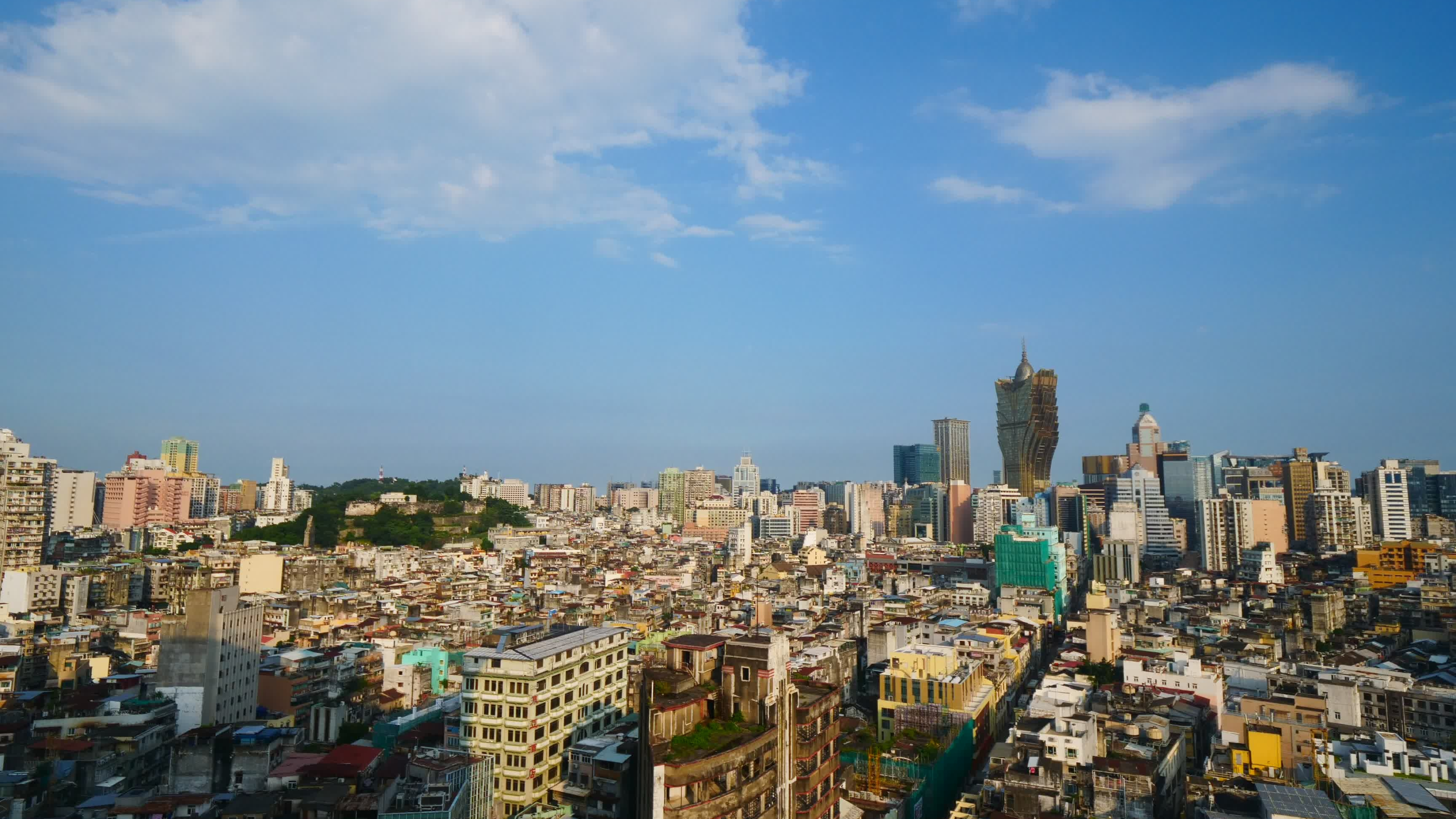 Macau, Beautiful buildings, Architectural marvels, Urban skyline, 3840x2160 4K Desktop