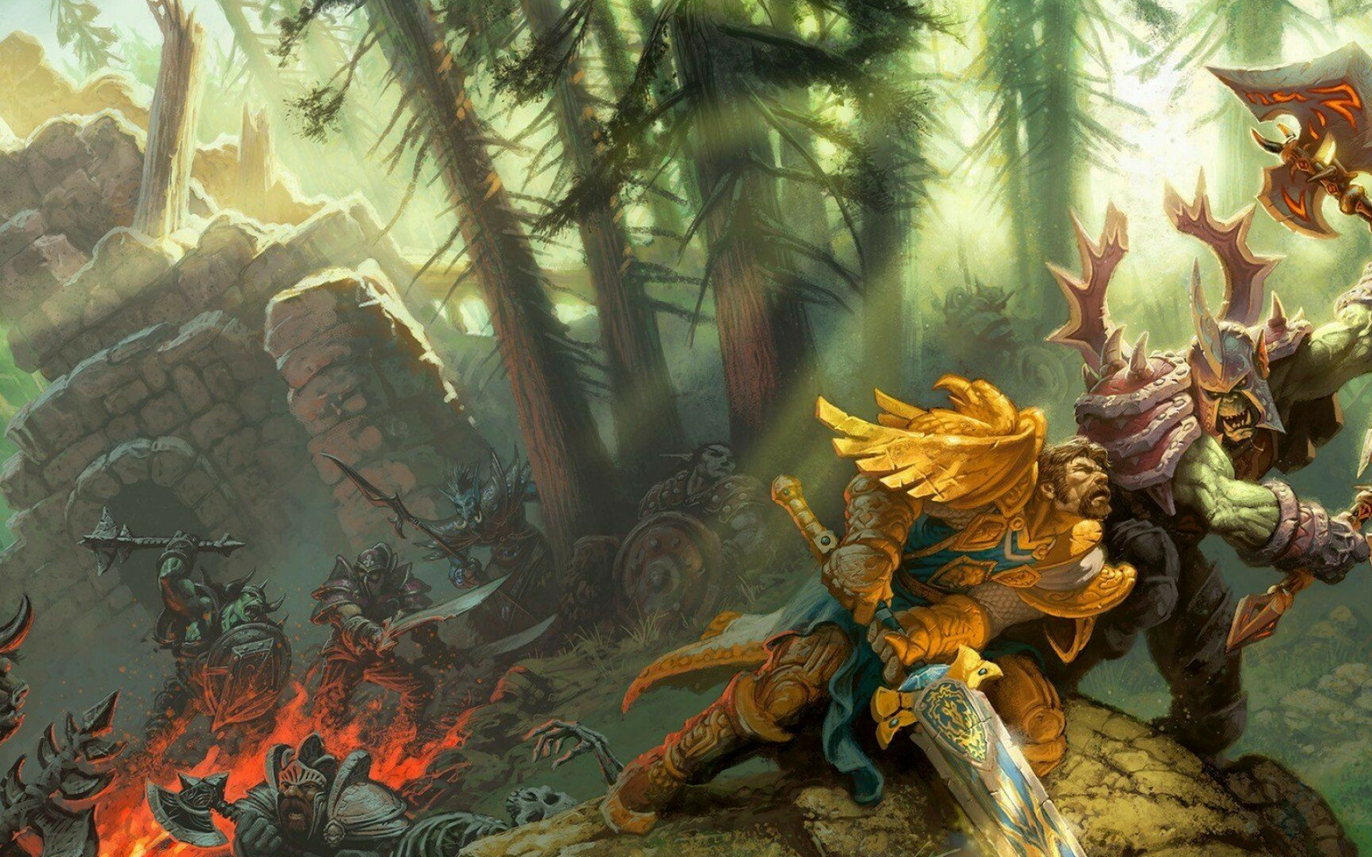 World of Warcraft art, Stunning visuals, Artistic expression, Wall-worthy, 1920x1200 HD Desktop