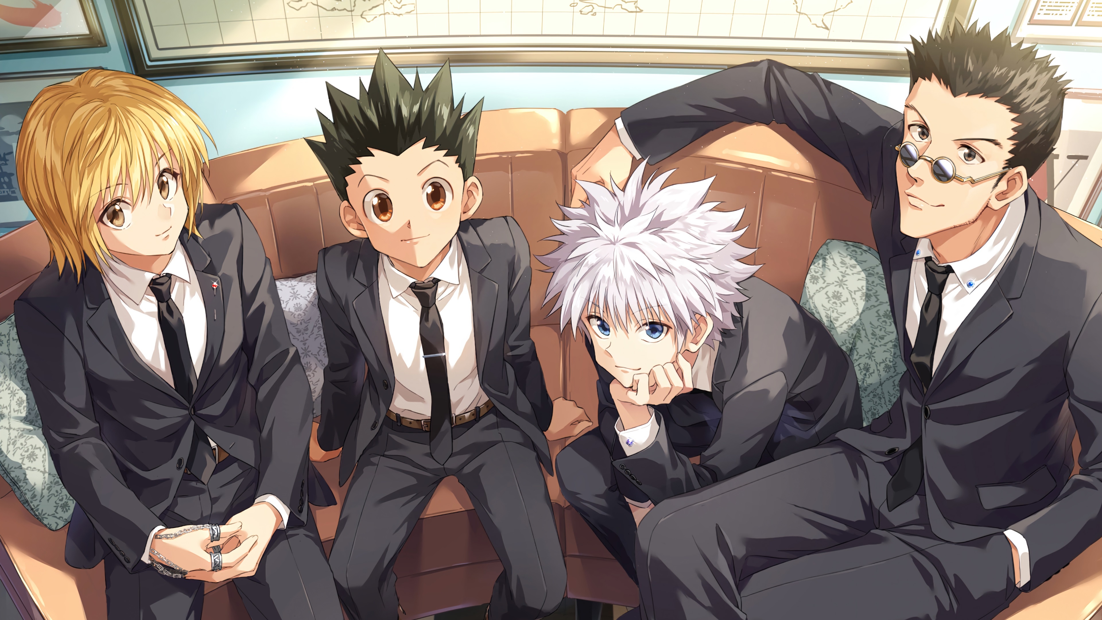 Gon and Killua, 4K wallpapers, Backgrounds, 3840x2160 4K Desktop