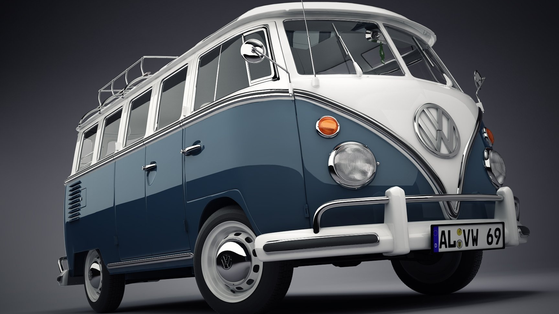 Volkswagen Transporter T1, Bus Wallpaper, 1920x1080 Full HD Desktop