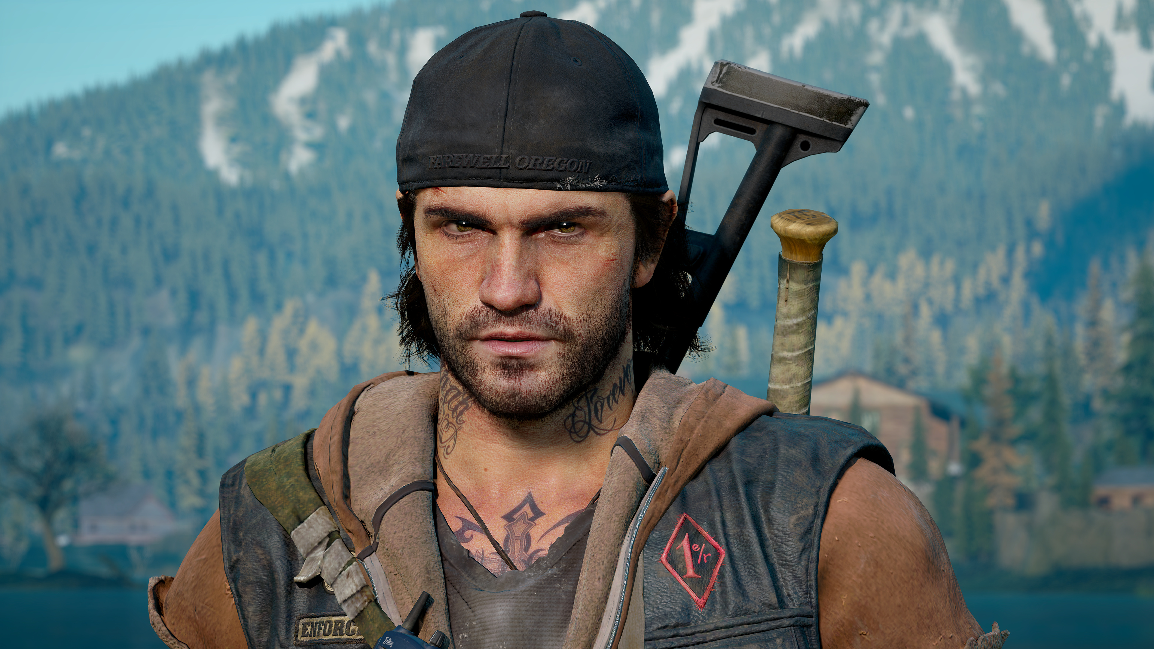Deacon St. John, Farewell Oregon, Mongrels MC enforcer vest, 4K Desktop wallpaper