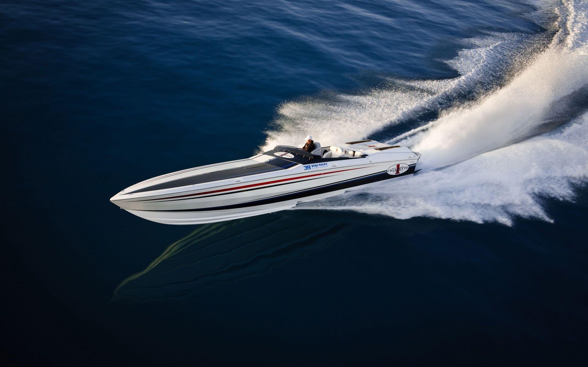 Cigarette 39 Top Gun, Motorboat Wallpaper, 1920x1200 HD Desktop